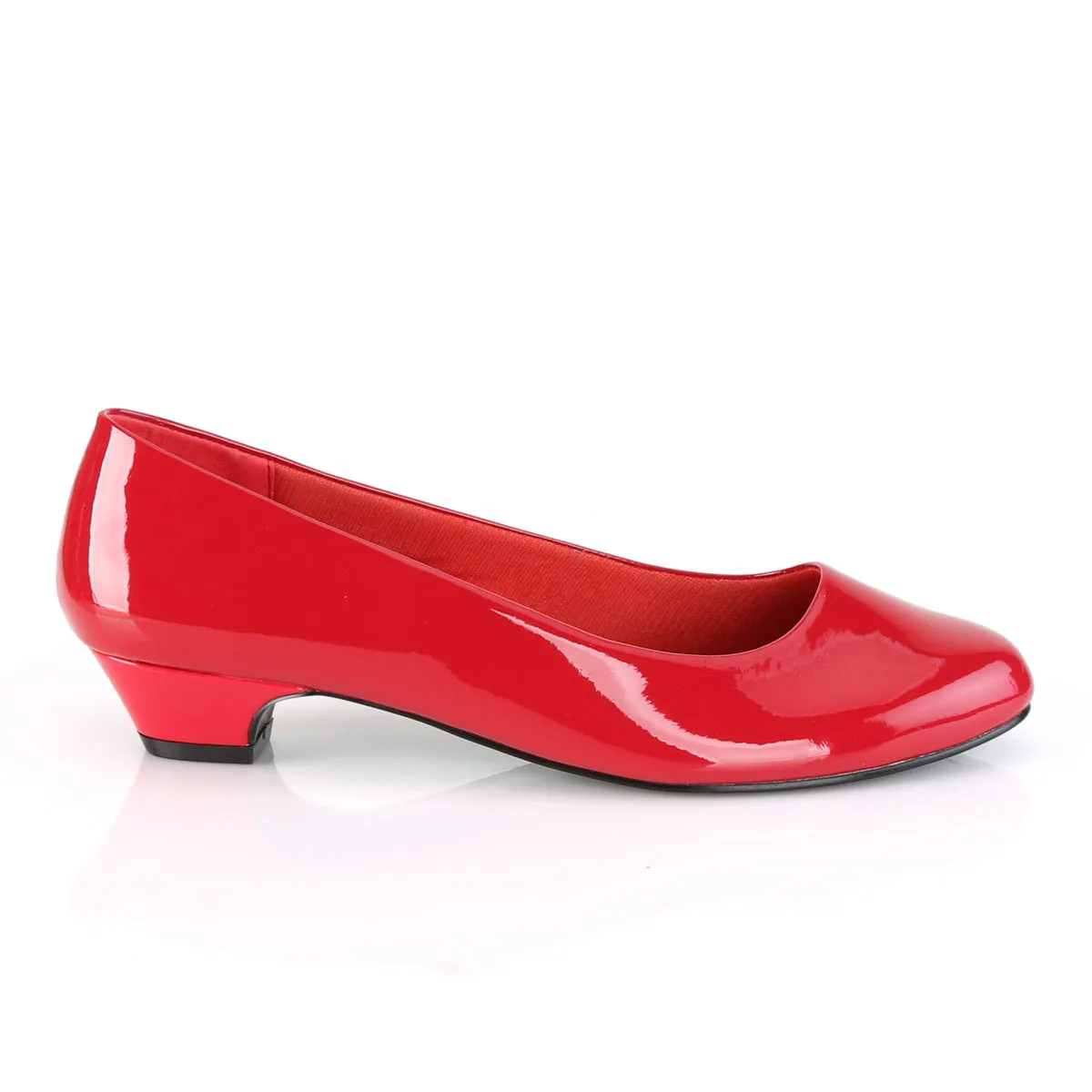 1 Inch Heel GWEN-01 Red Patent