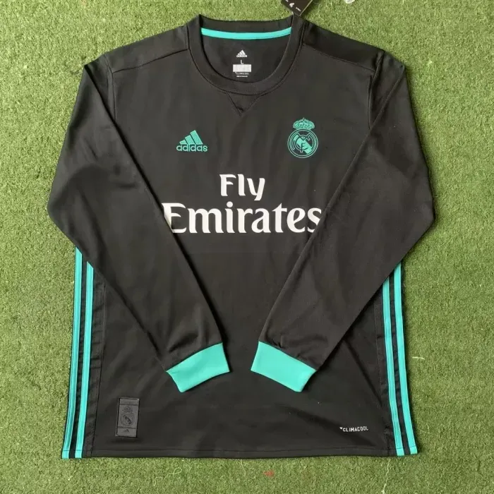 17/18 Real Madrid Away Kit (Long Sleeve)