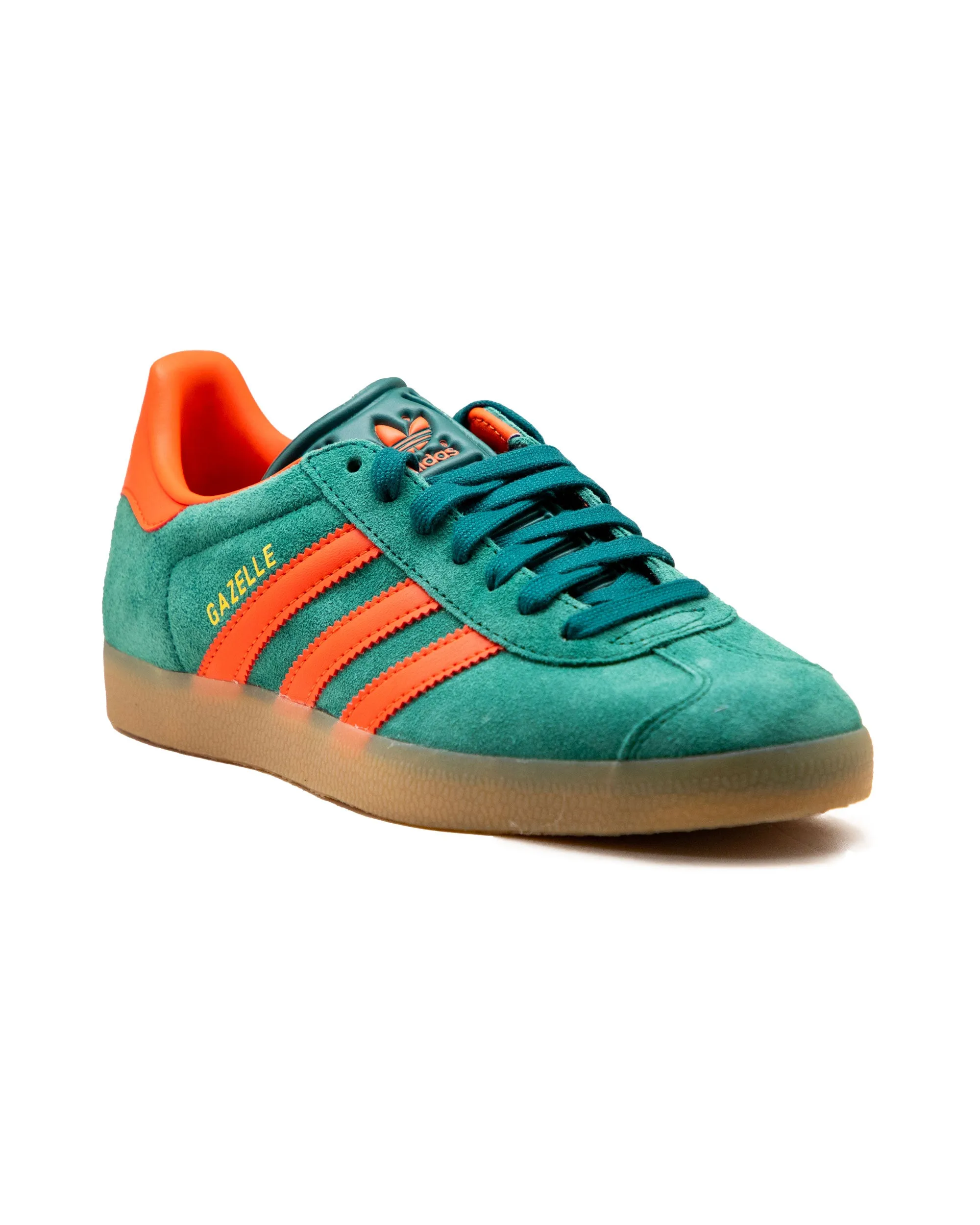 Adidas Gazelle Indoor Verde Arancione