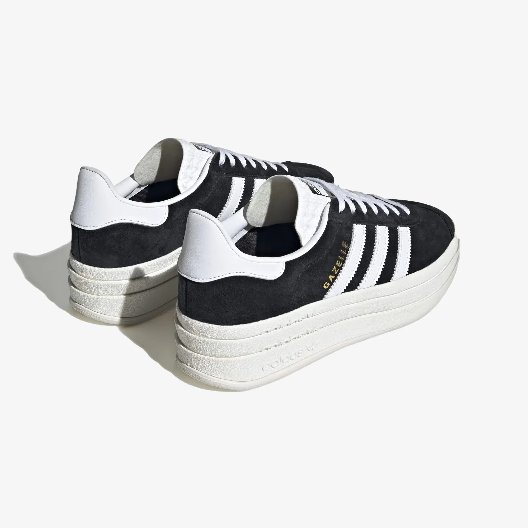 Adidas Originals | GAZELLE BOLD  { CORE BLACK/WHITE