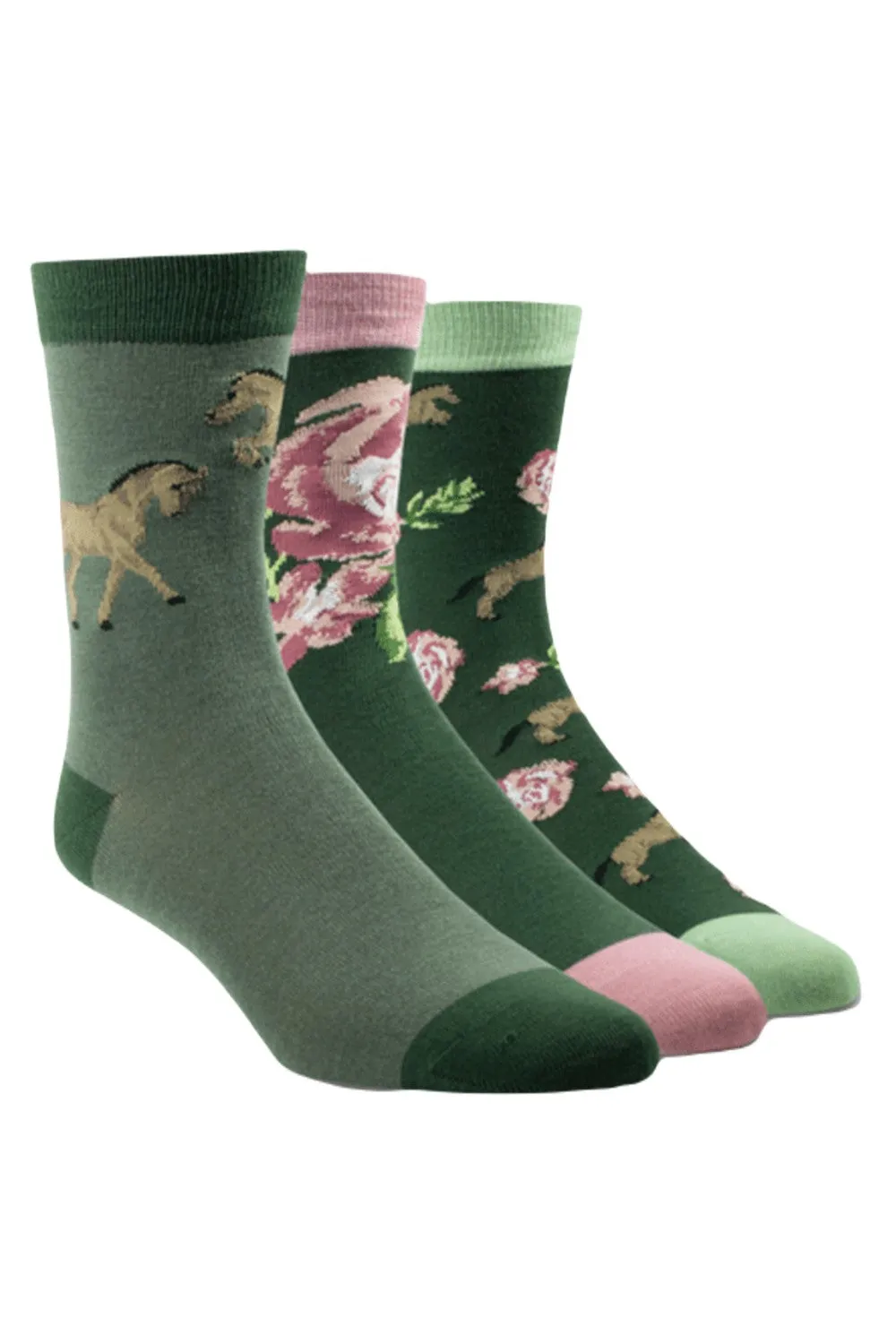 Ariat Womens Charm Crew Socks