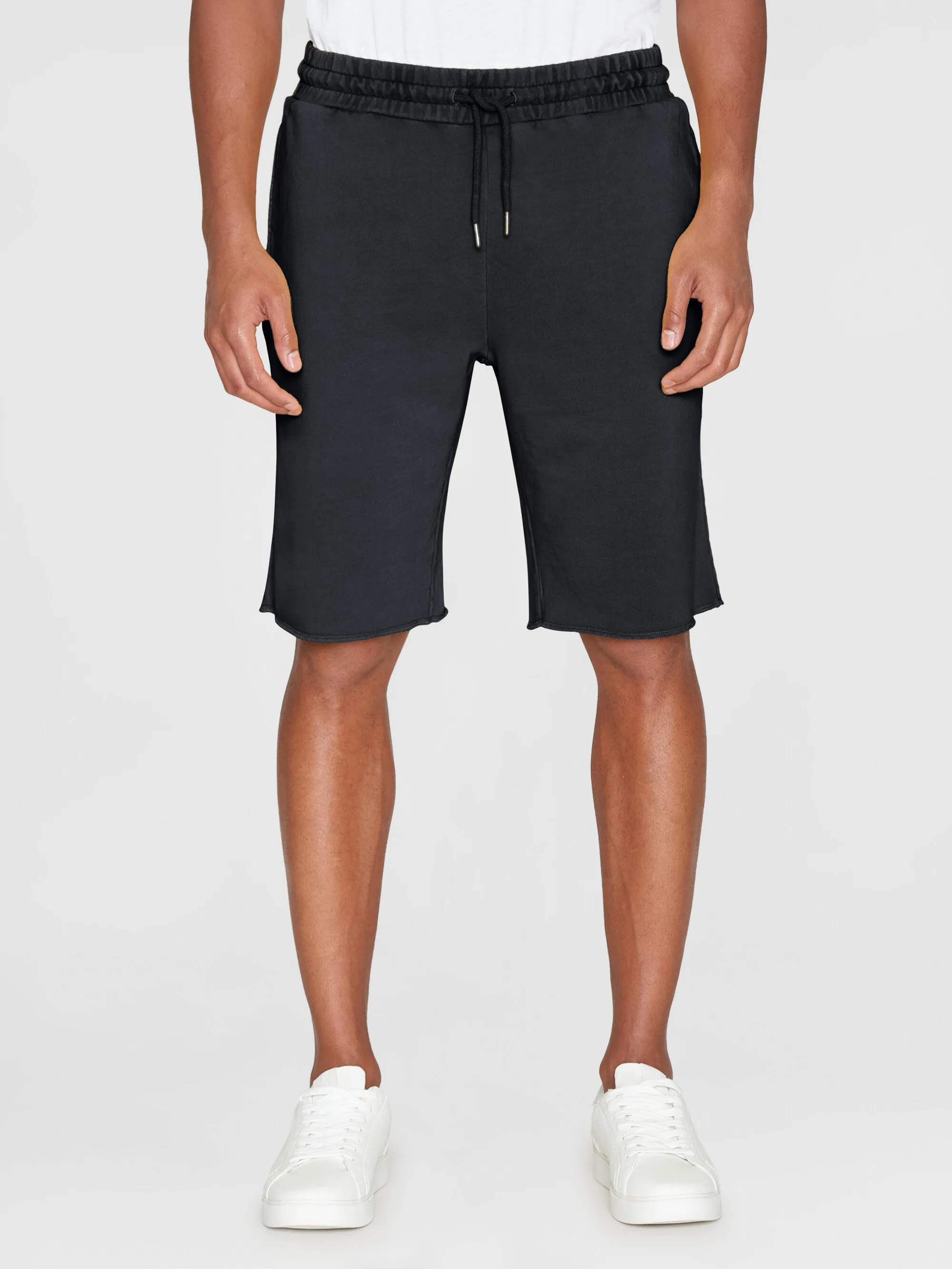 BIRCH sweat shorts - GOTS/Vegan - Black Jet