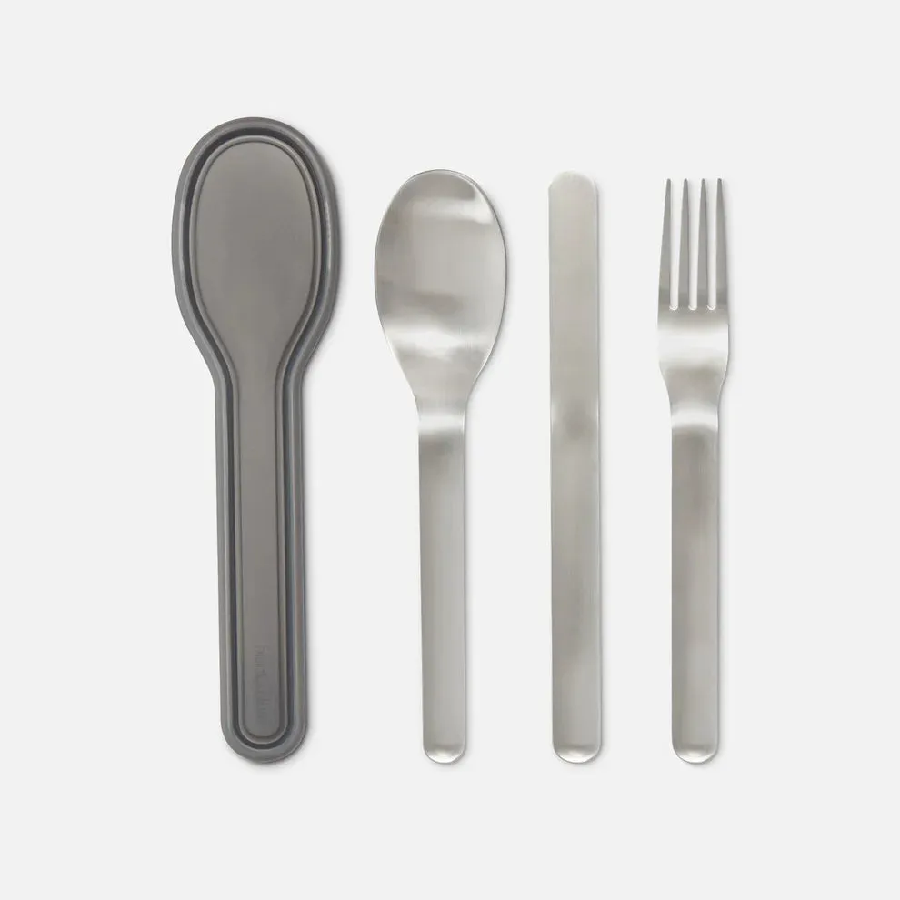 Black Blum Cutlery Set - Kit Posate da Trekking