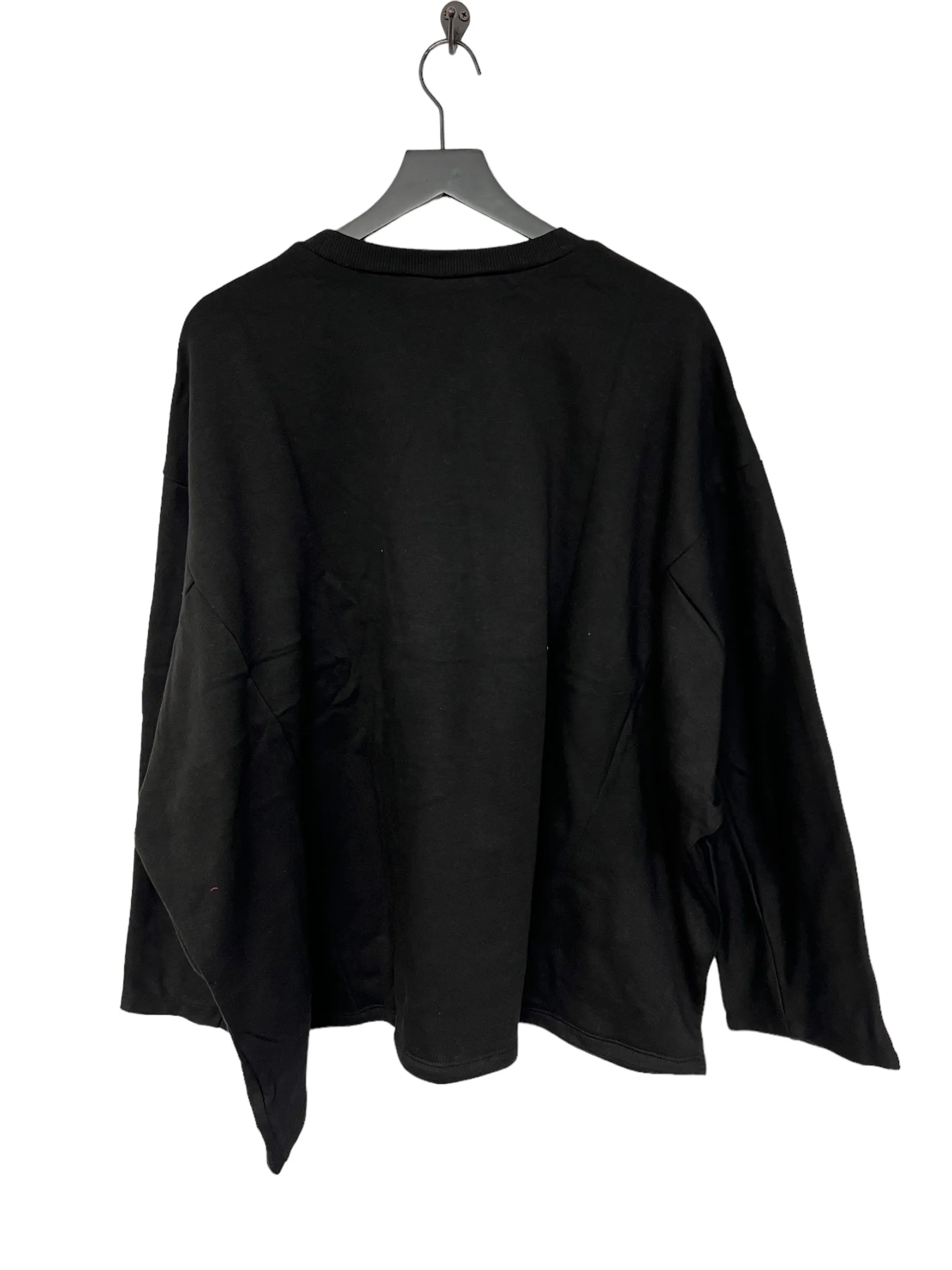 Black Sweatshirt Crewneck Zenana Outfitters, Size 3x