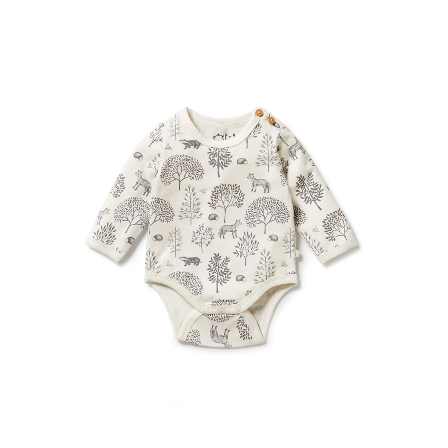 Bodysuit Organic - Woodland