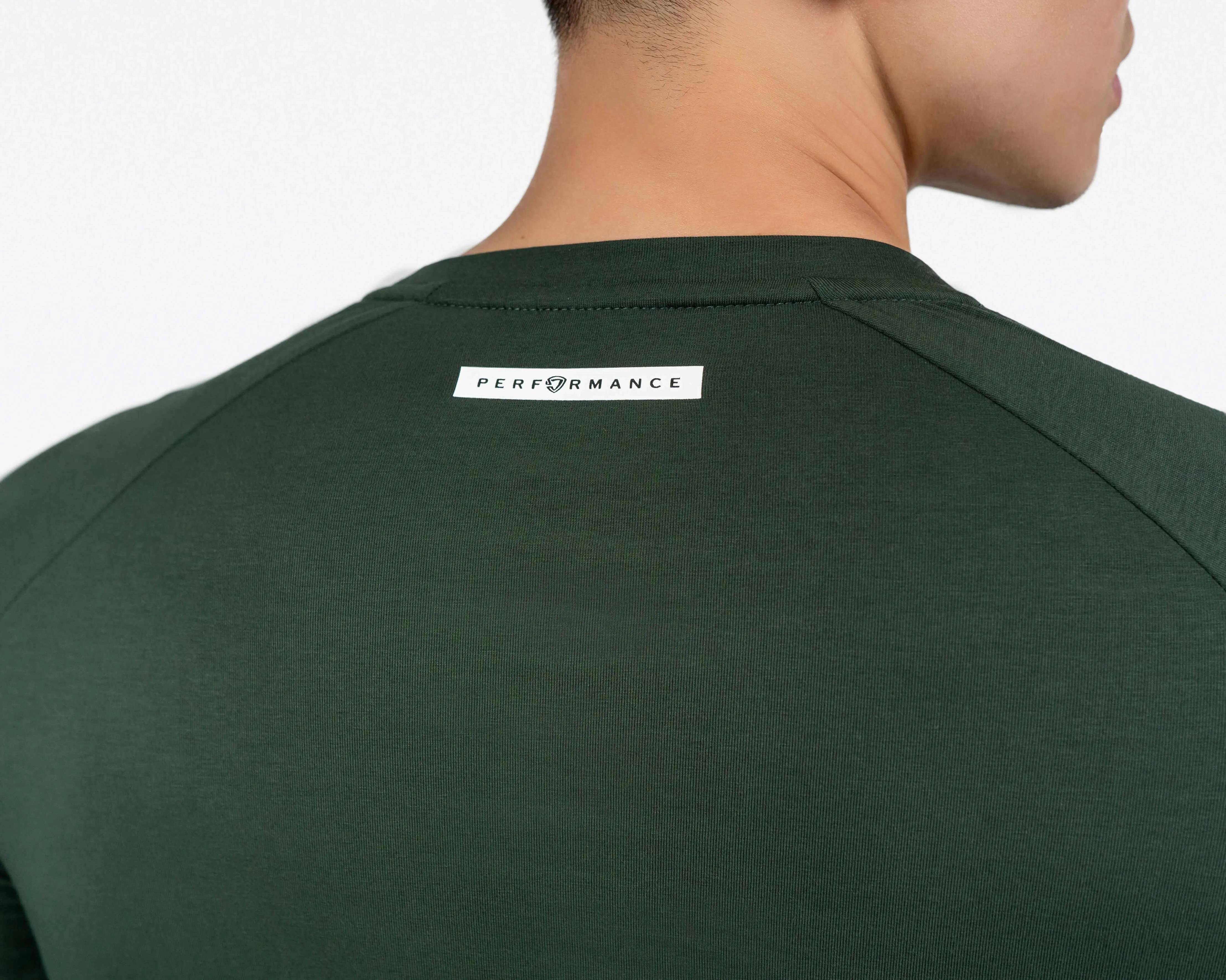 Box Logo 3/4 Sleeves Performance Tee