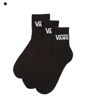 Calzini Classici Vans Classic Half Crew Nero 3 paia