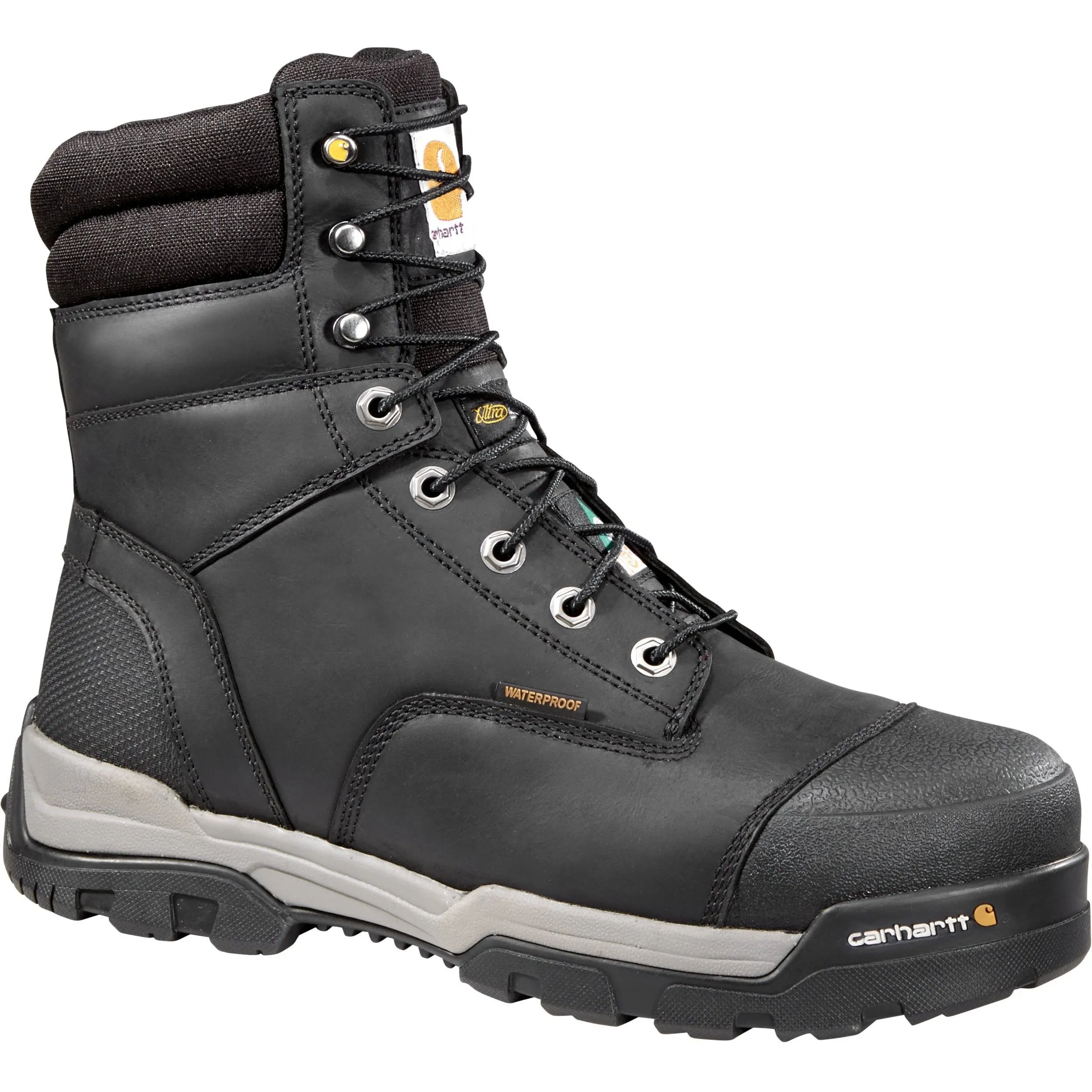 Carhartt Men's 8" Ground Force Comp Toe Ins WP CSA Work Boot - CMR8959