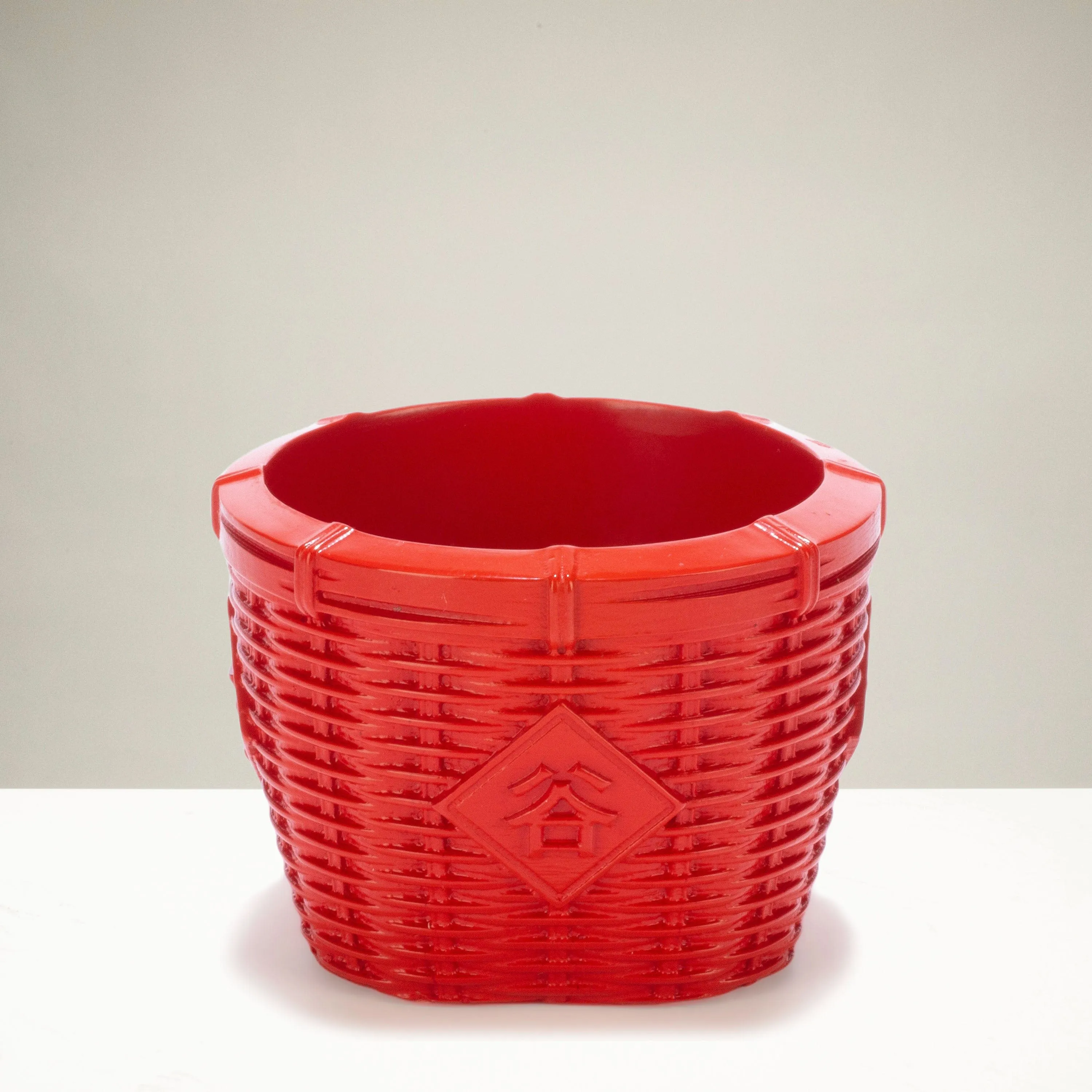 Cinnabar Basket Carving