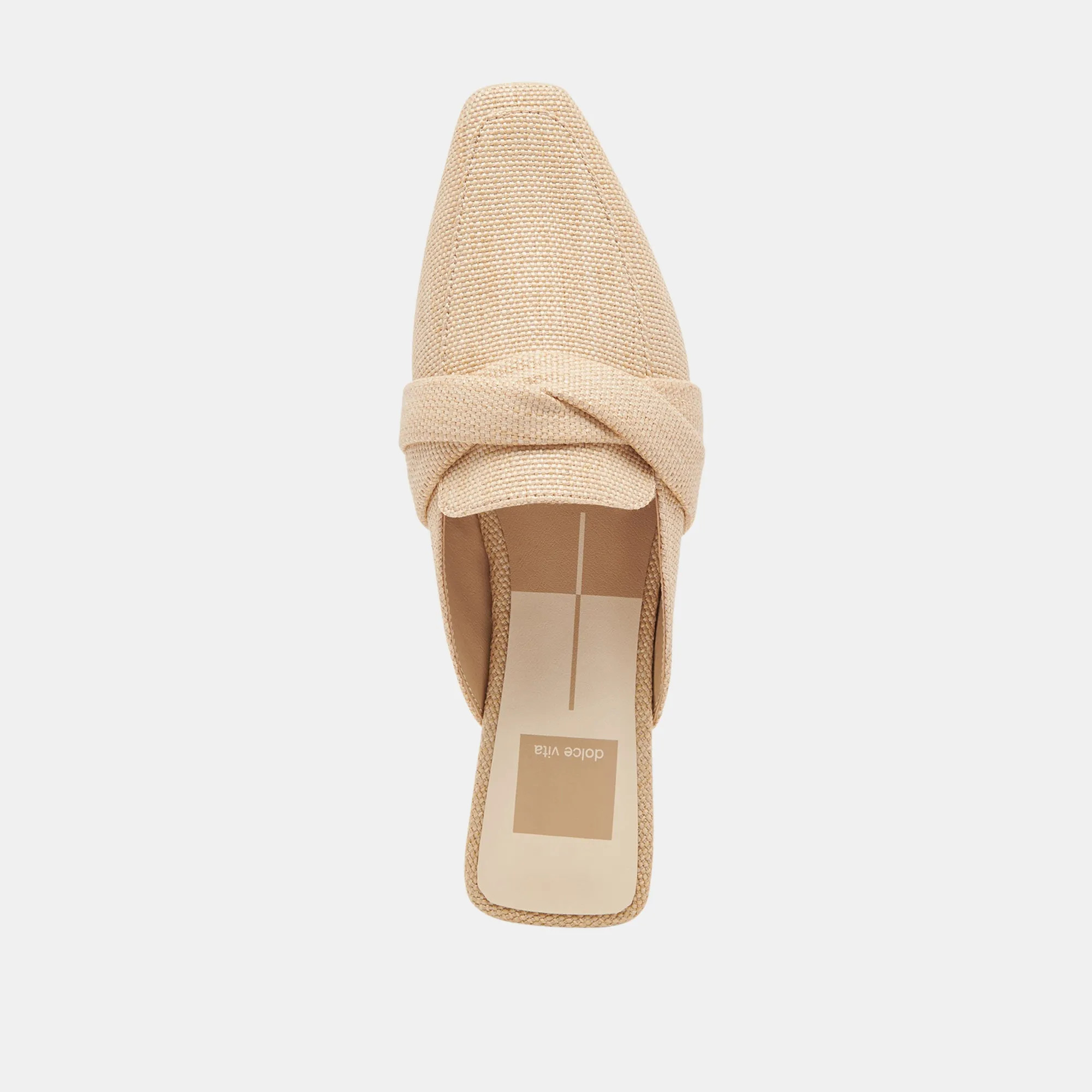 CLARISE FLATS NATURAL LINEN