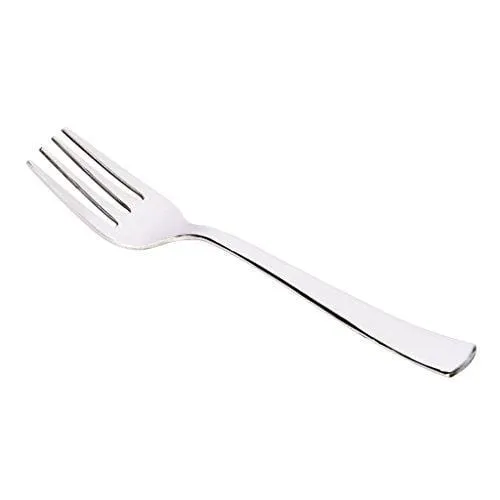 Classic by Embassy Baby Fork, Set of 12, Stainless Steel, 15.5 cm (Impress, 14 Gauge)