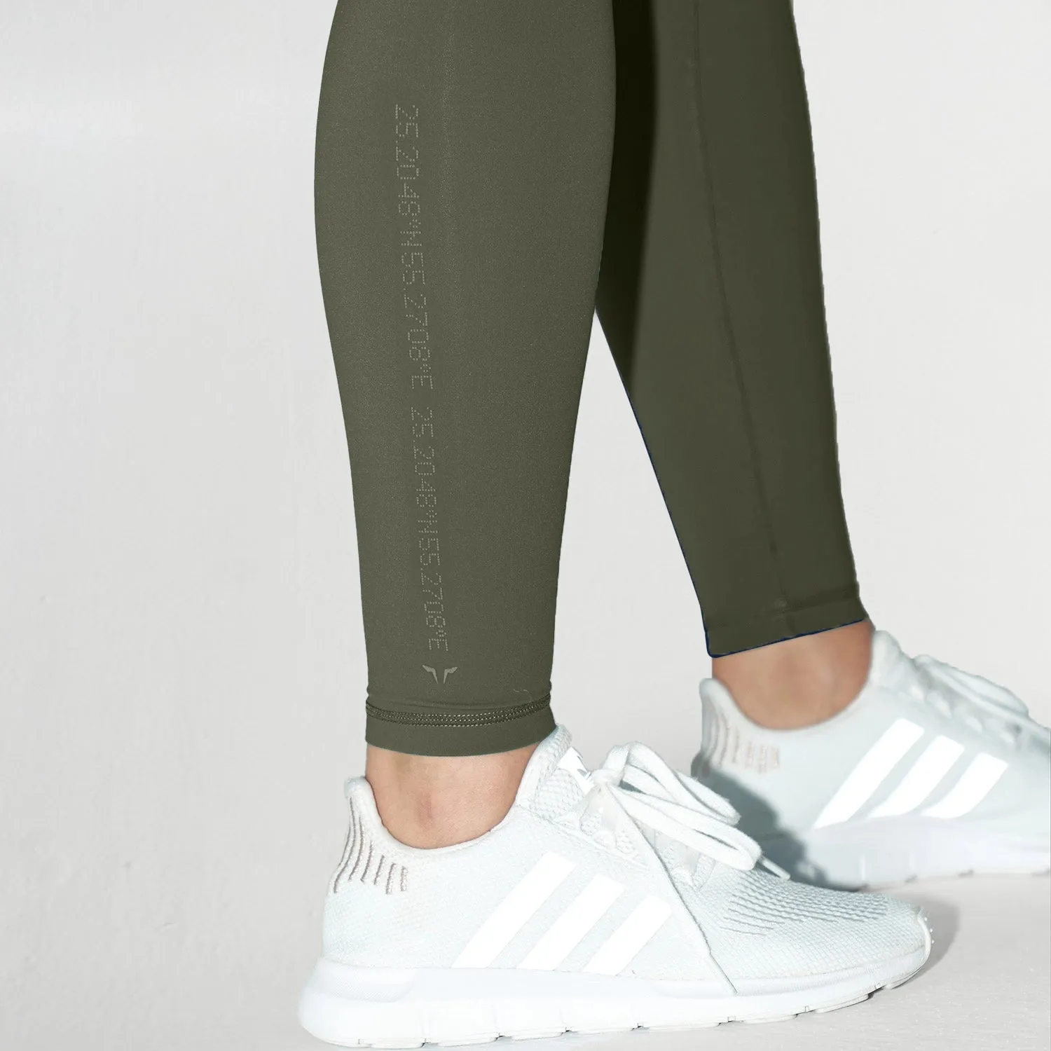 Code Run The City Leggings - Khaki