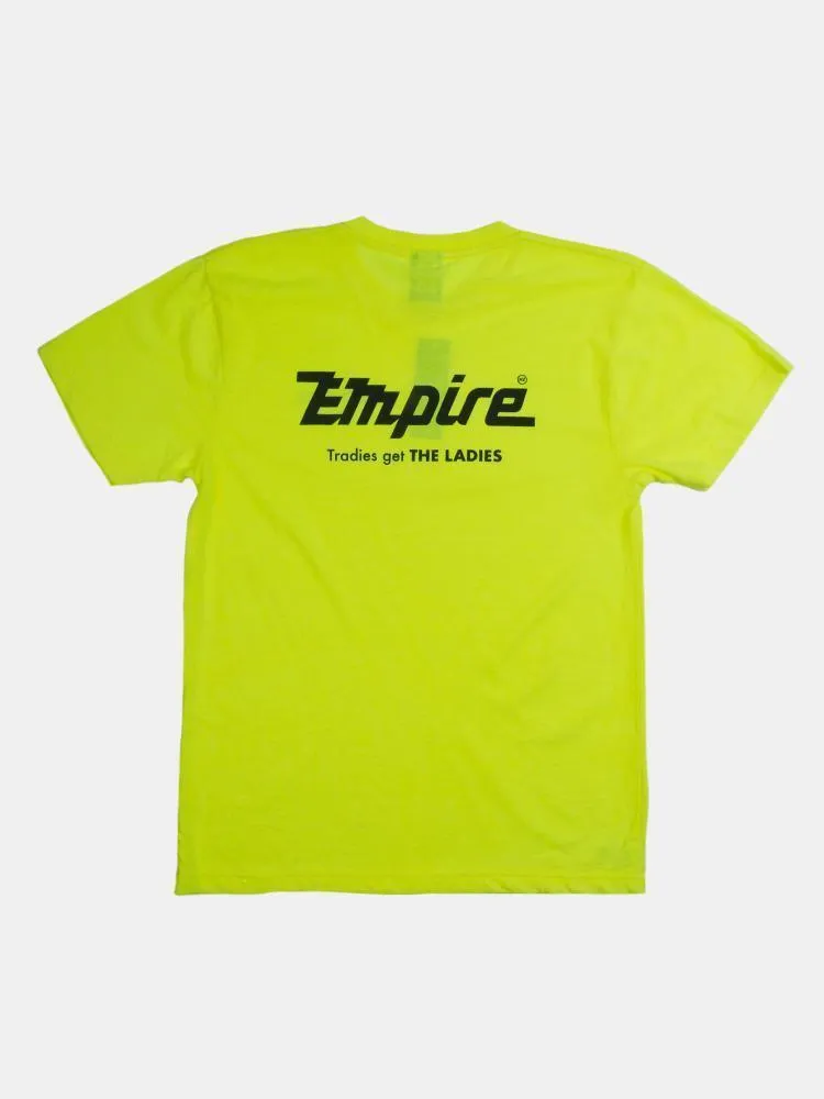 Empire Ngaue Hi Visibility Tee - Safety Yellow