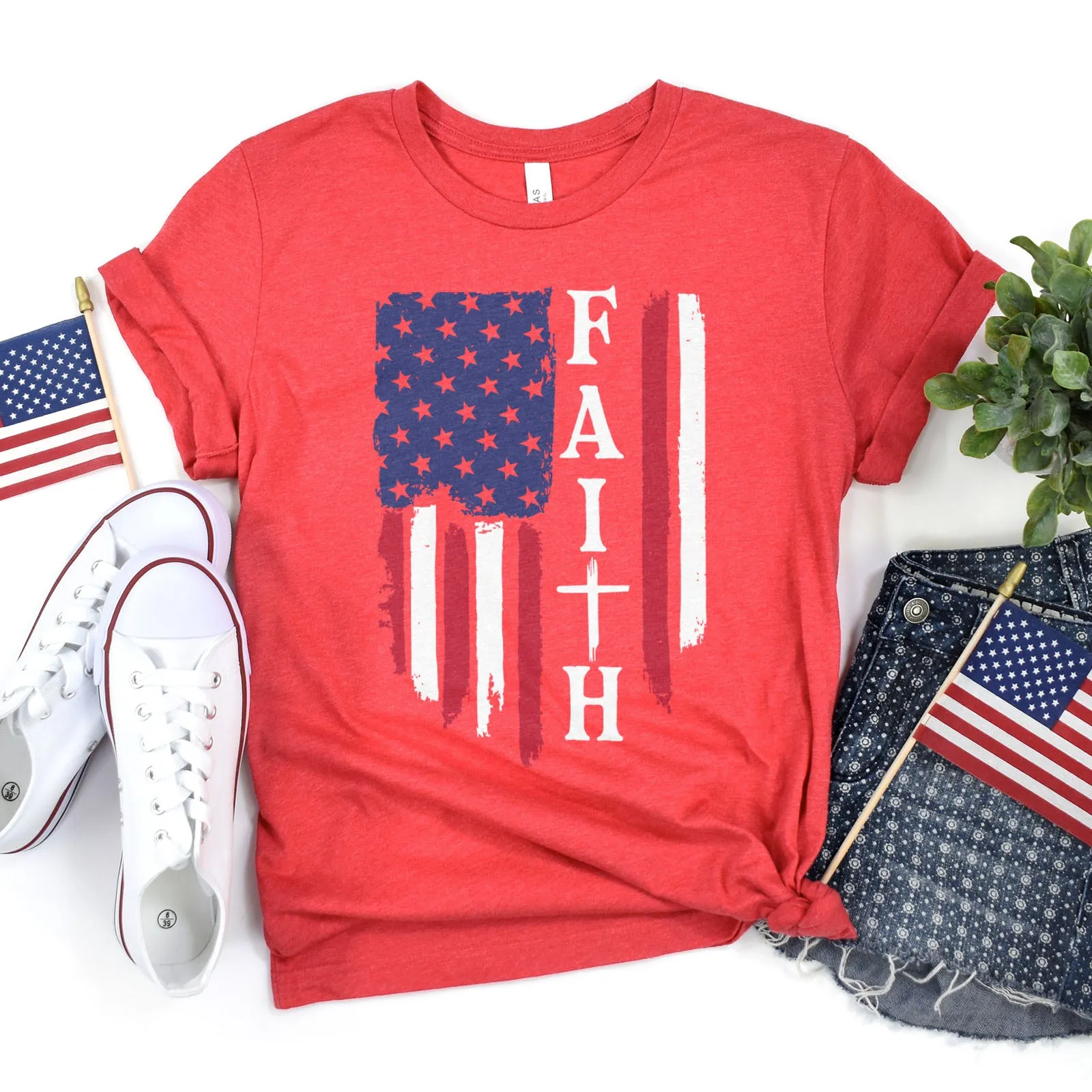 Faith American Flag Tee