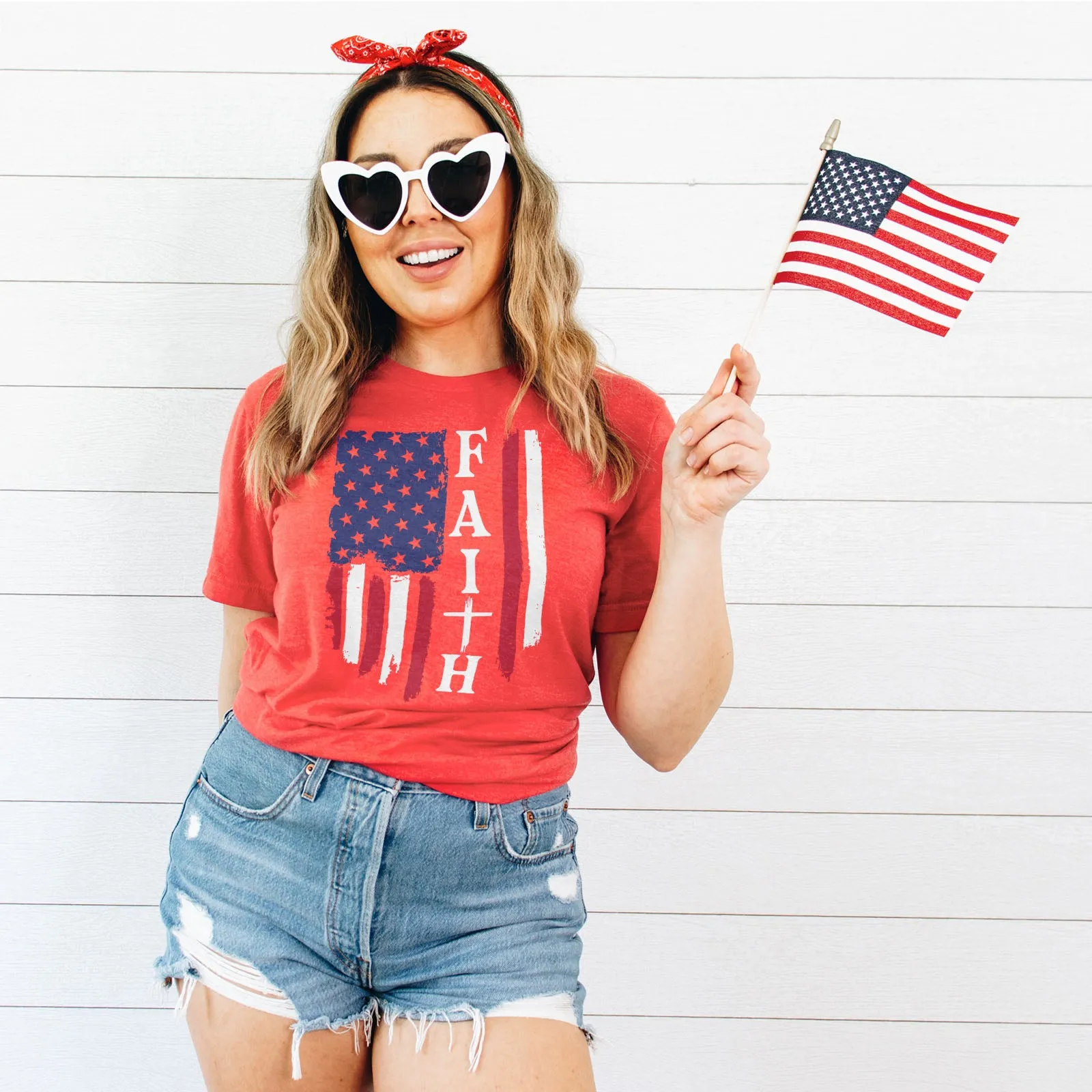 Faith American Flag Tee