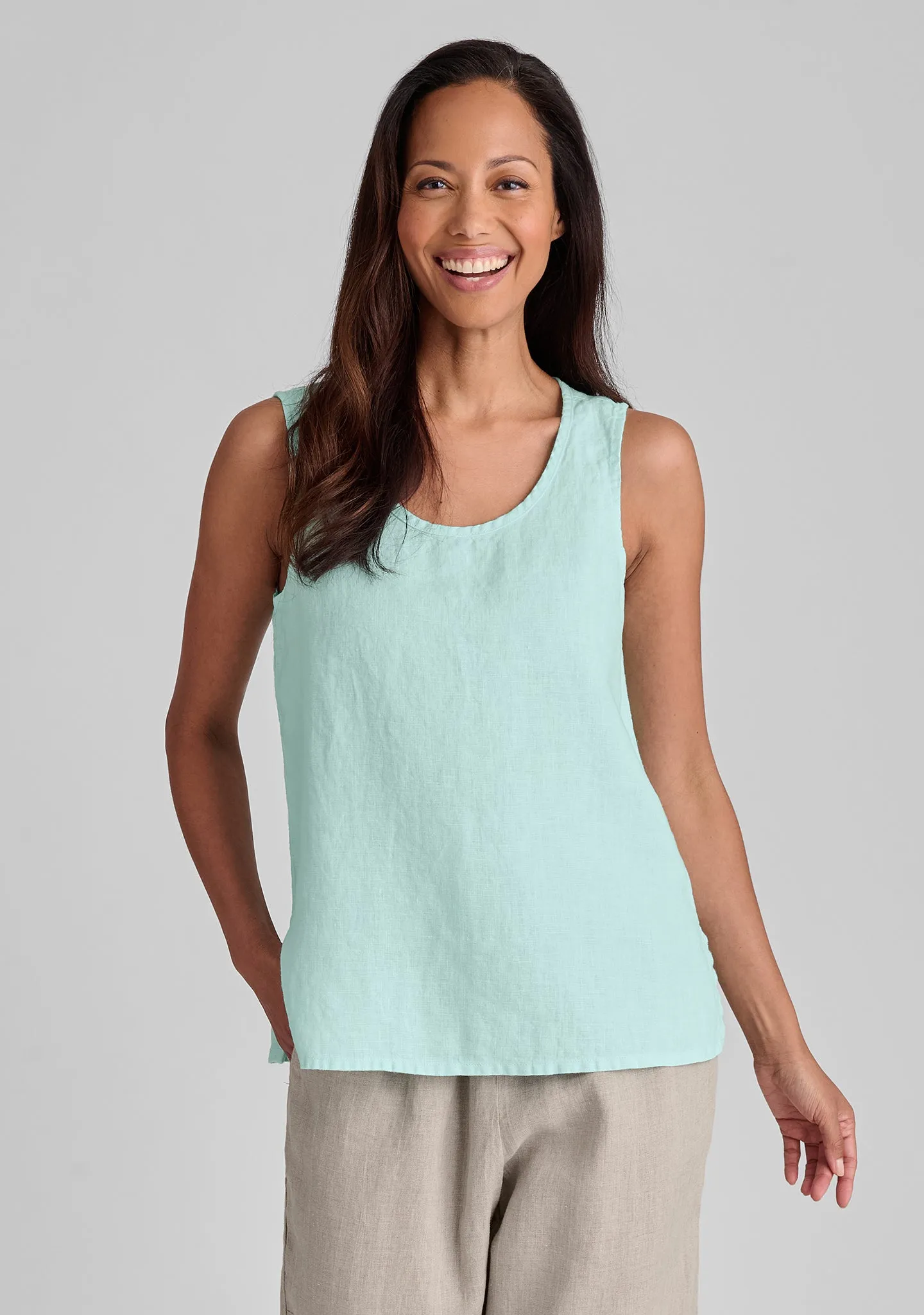 Fundamental Tank - Linen Tank Top