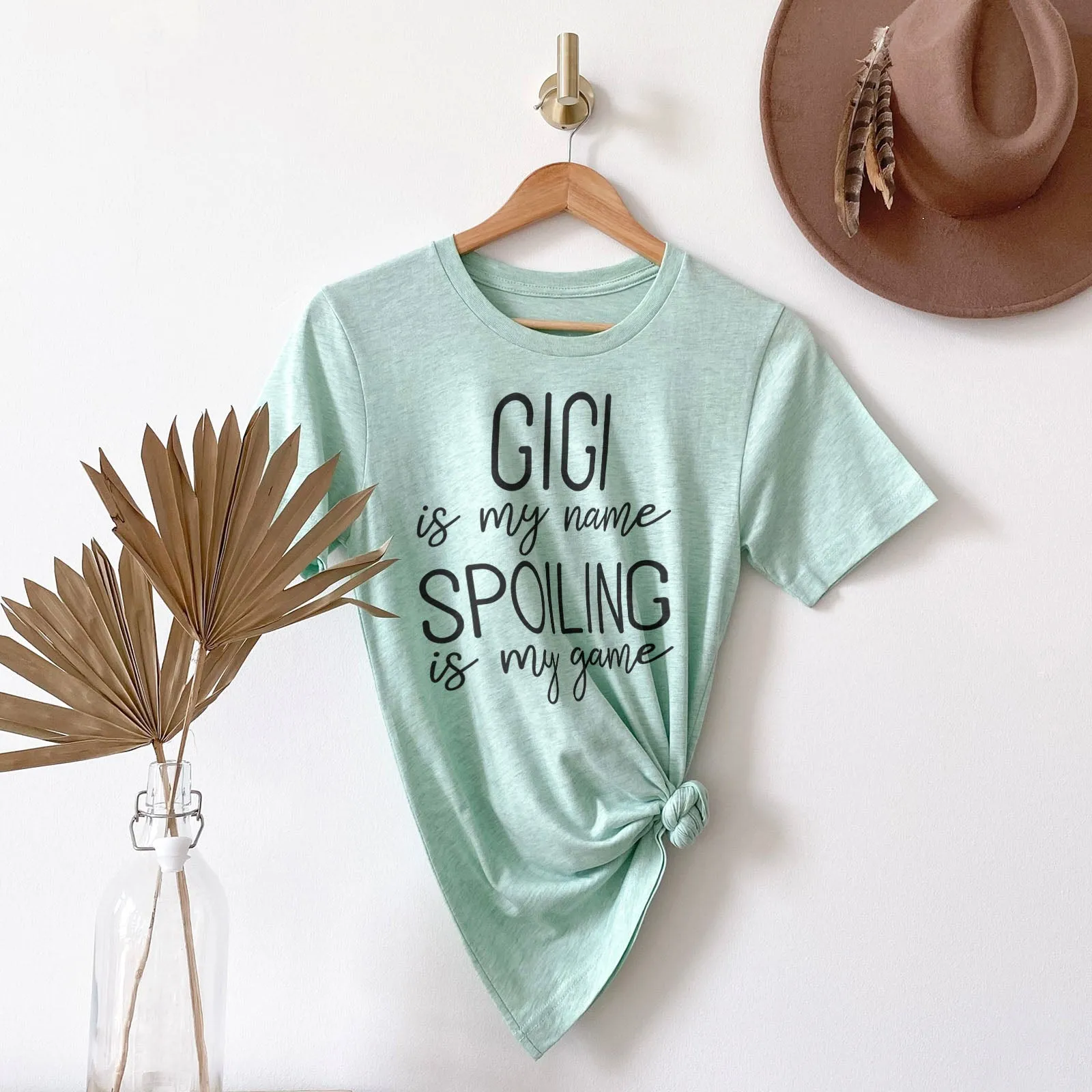 Gigi Is My Name Spoiling Is My Game Tee