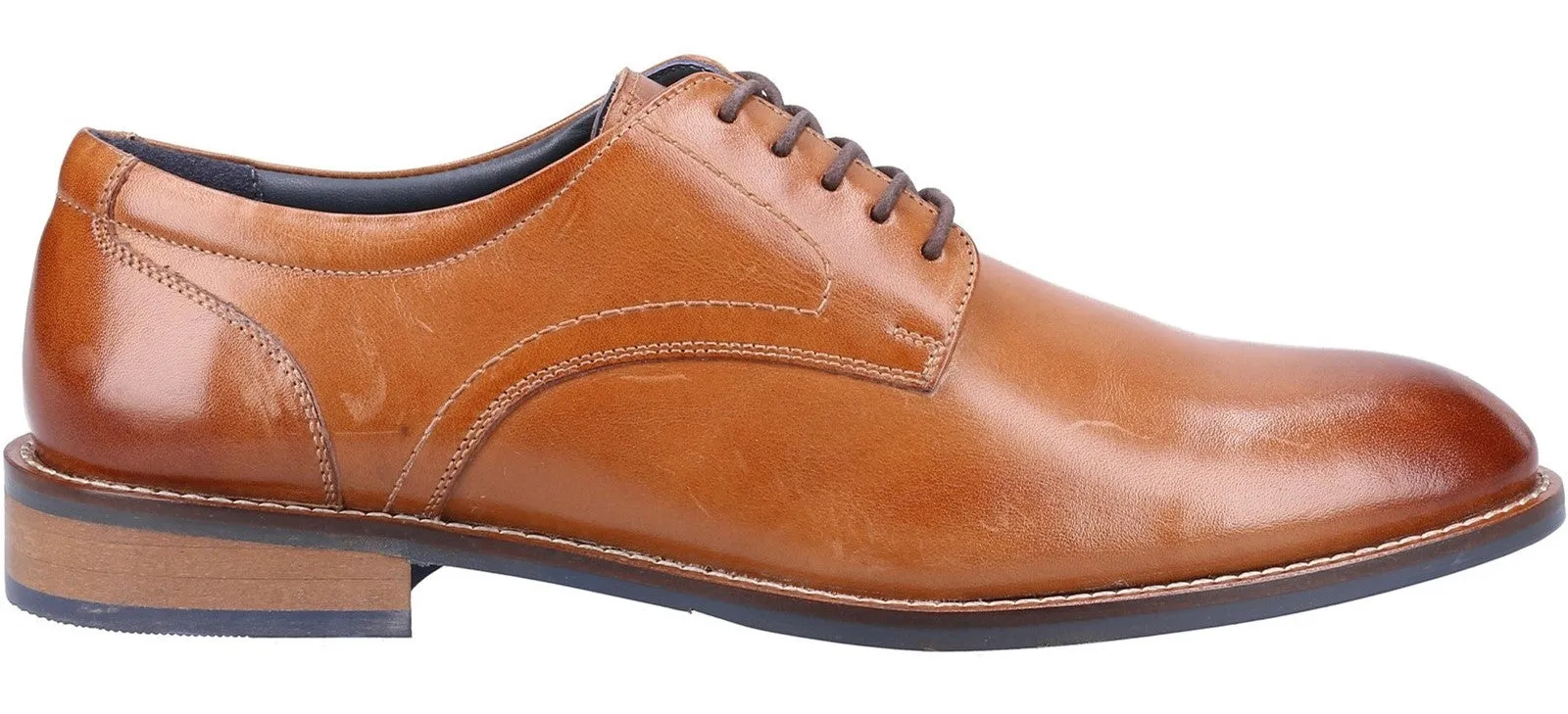 Hush Puppies Damien Mens Leather Lace Up Smart Shoe