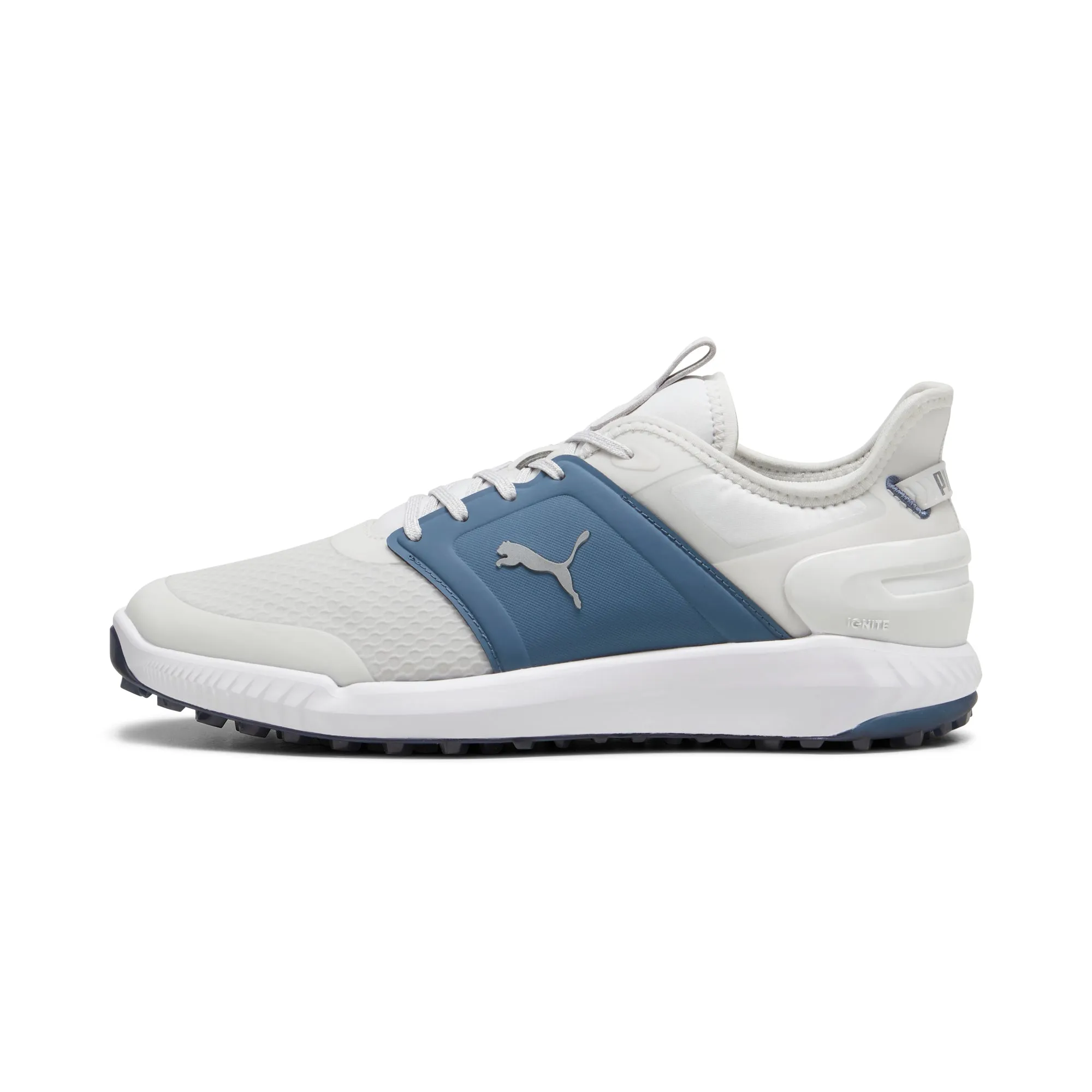 IGNITE ELEVATE Spikeless Golf Shoes | Feather Gray / Evening Sky / Puma White