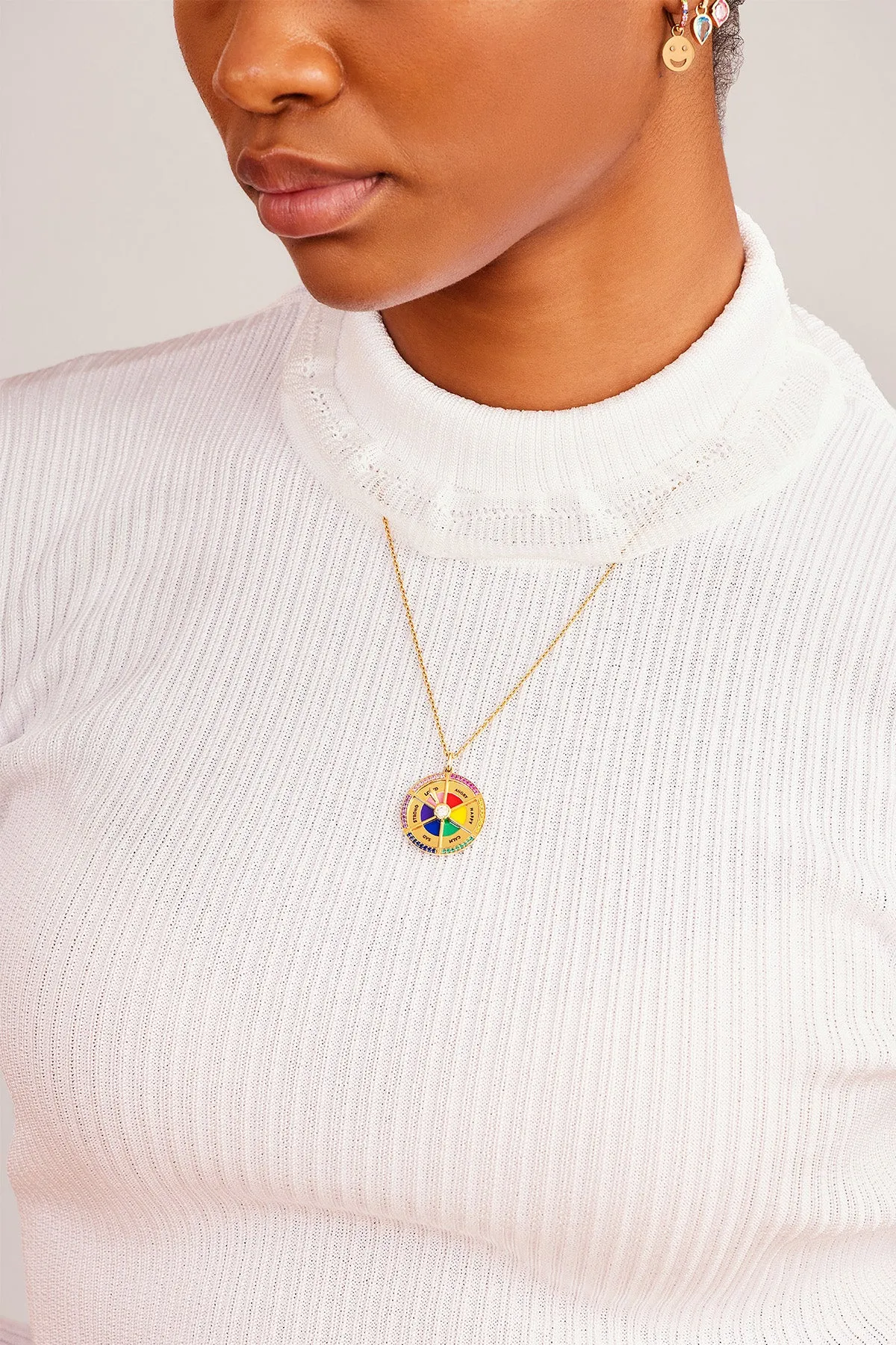 In Your Feels Wheel Necklace