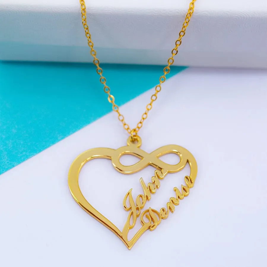 Infinite Love Name Pendant