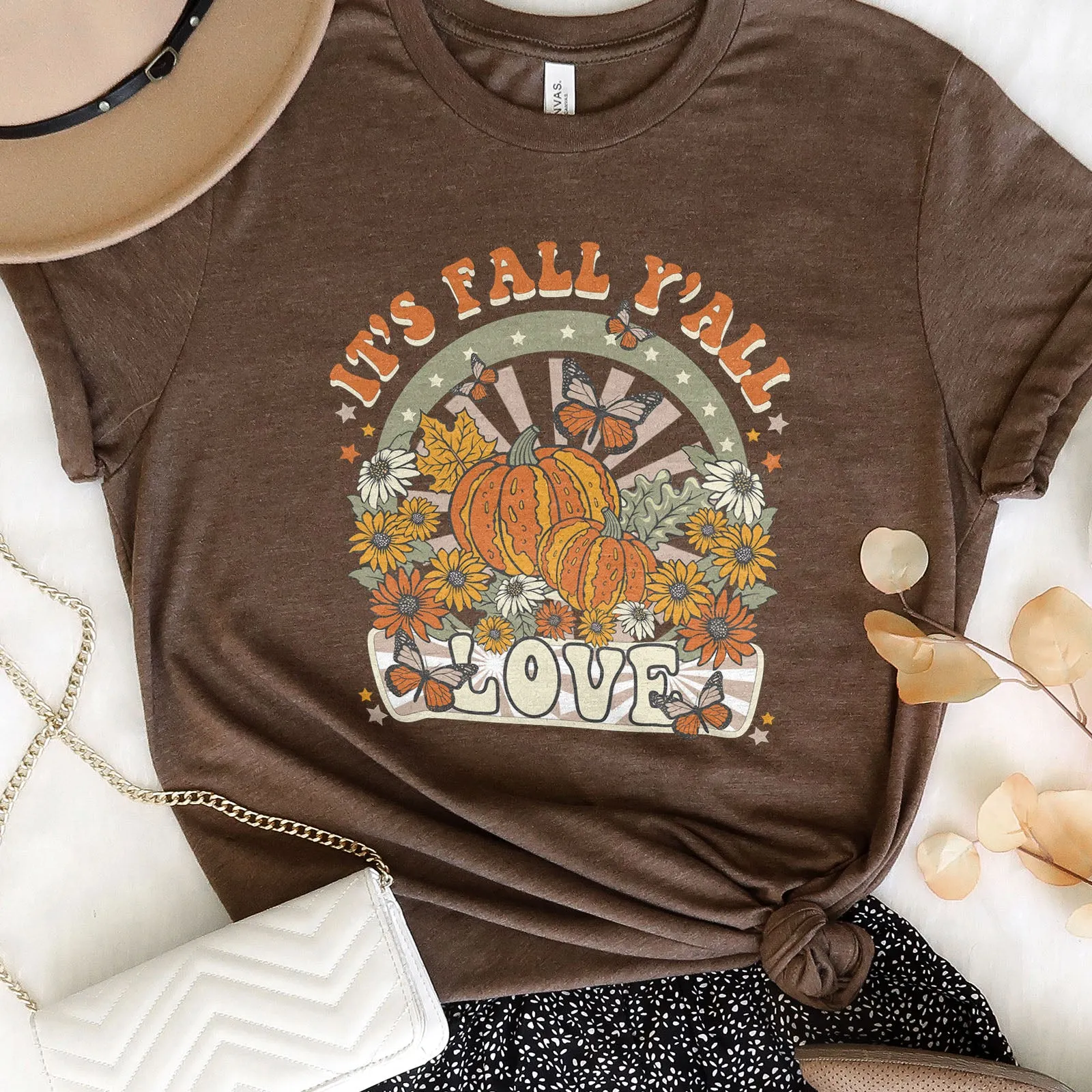 It's Fall Y'all Retro Tee