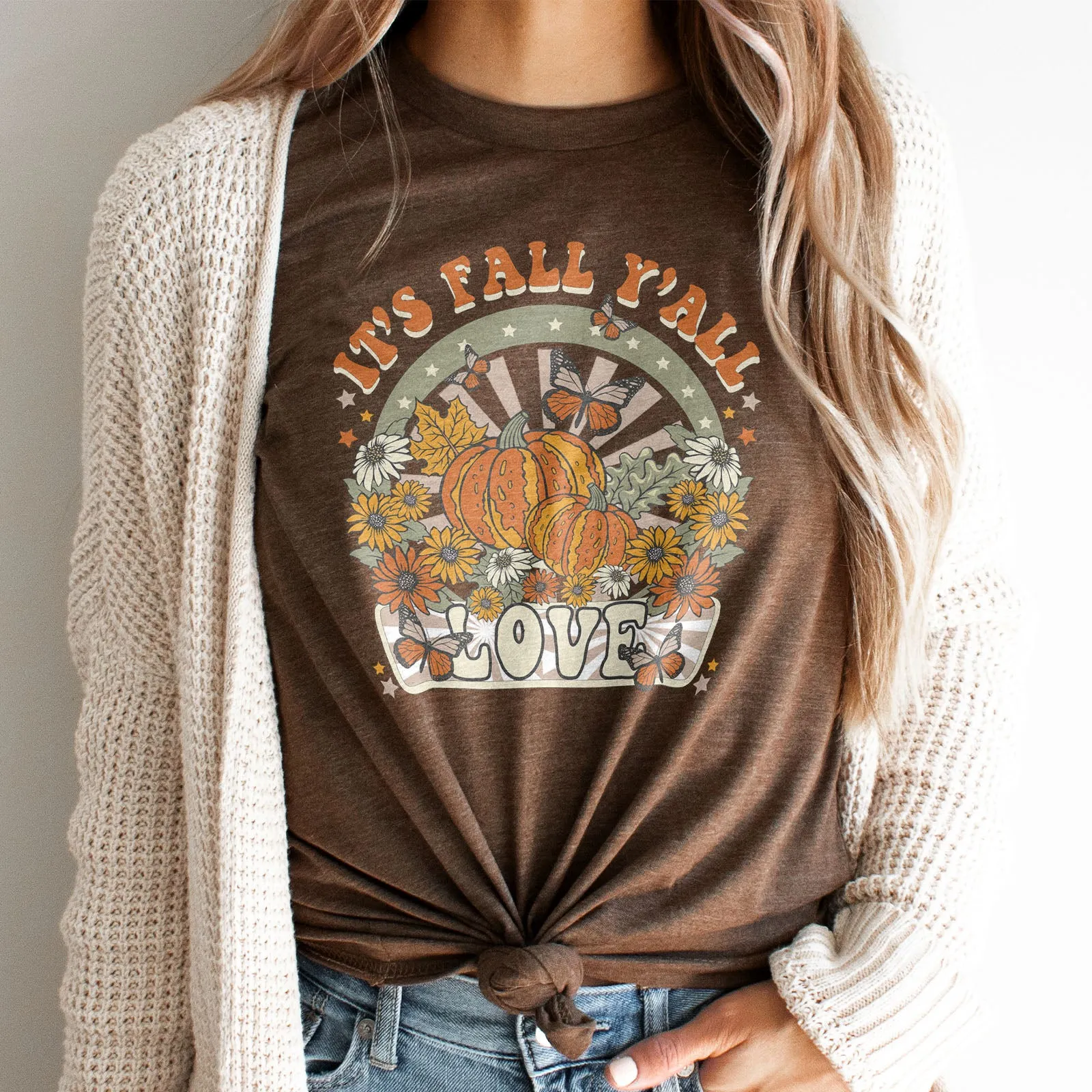 It's Fall Y'all Retro Tee