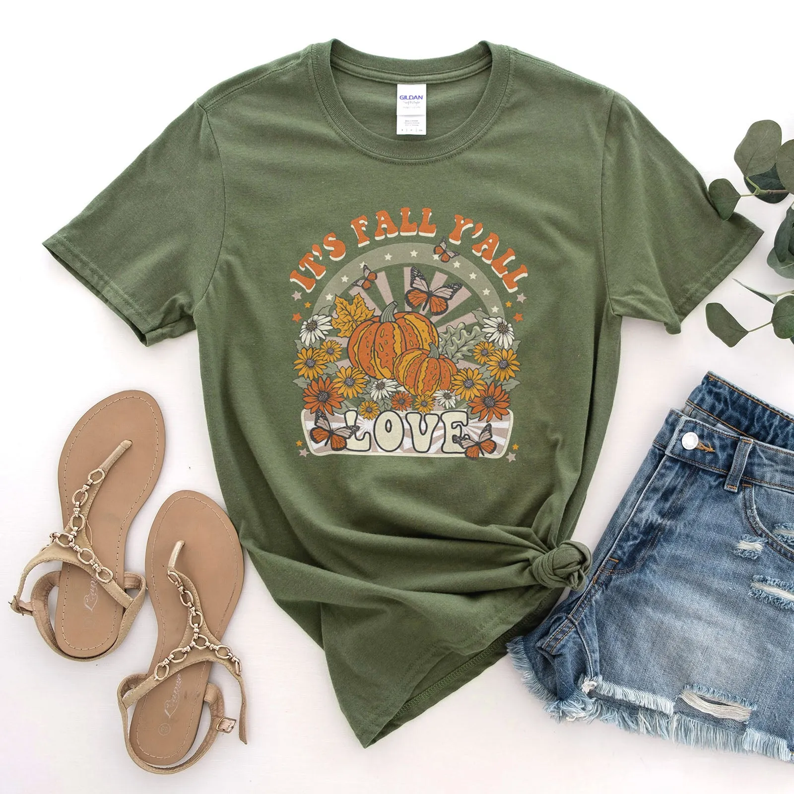 It's Fall Y'all Retro Tee