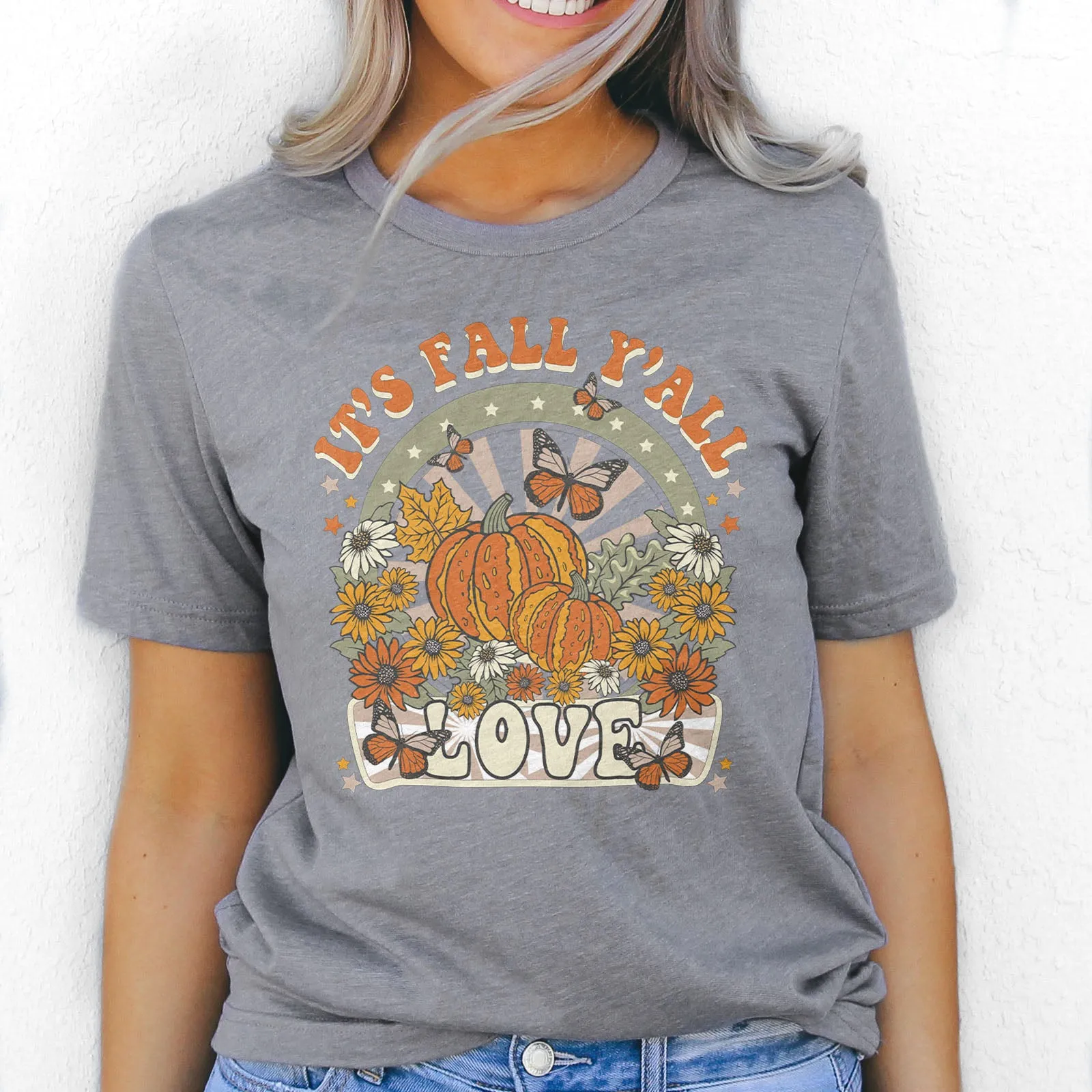 It's Fall Y'all Retro Tee