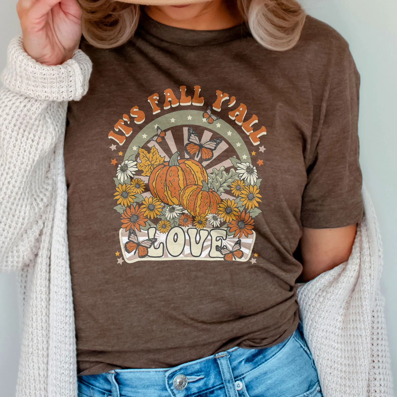 It's Fall Y'all Retro Tee