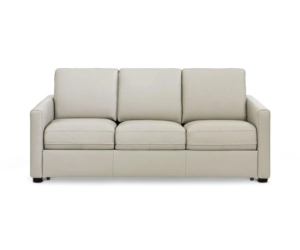 Jonas Leather Queen Sleeper Sofa