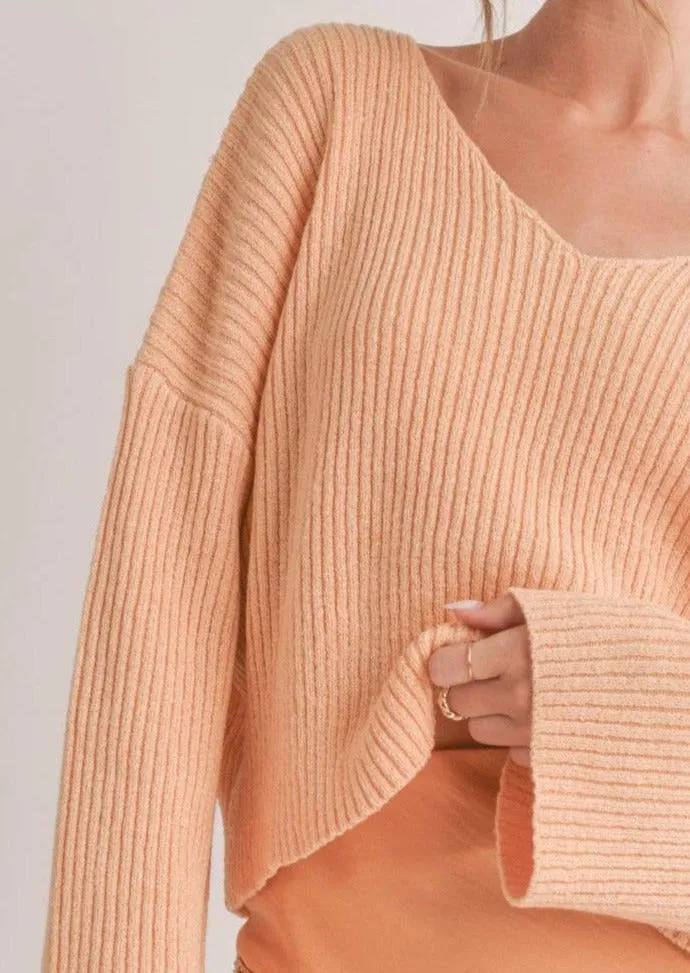 Julia Sweater - Coral