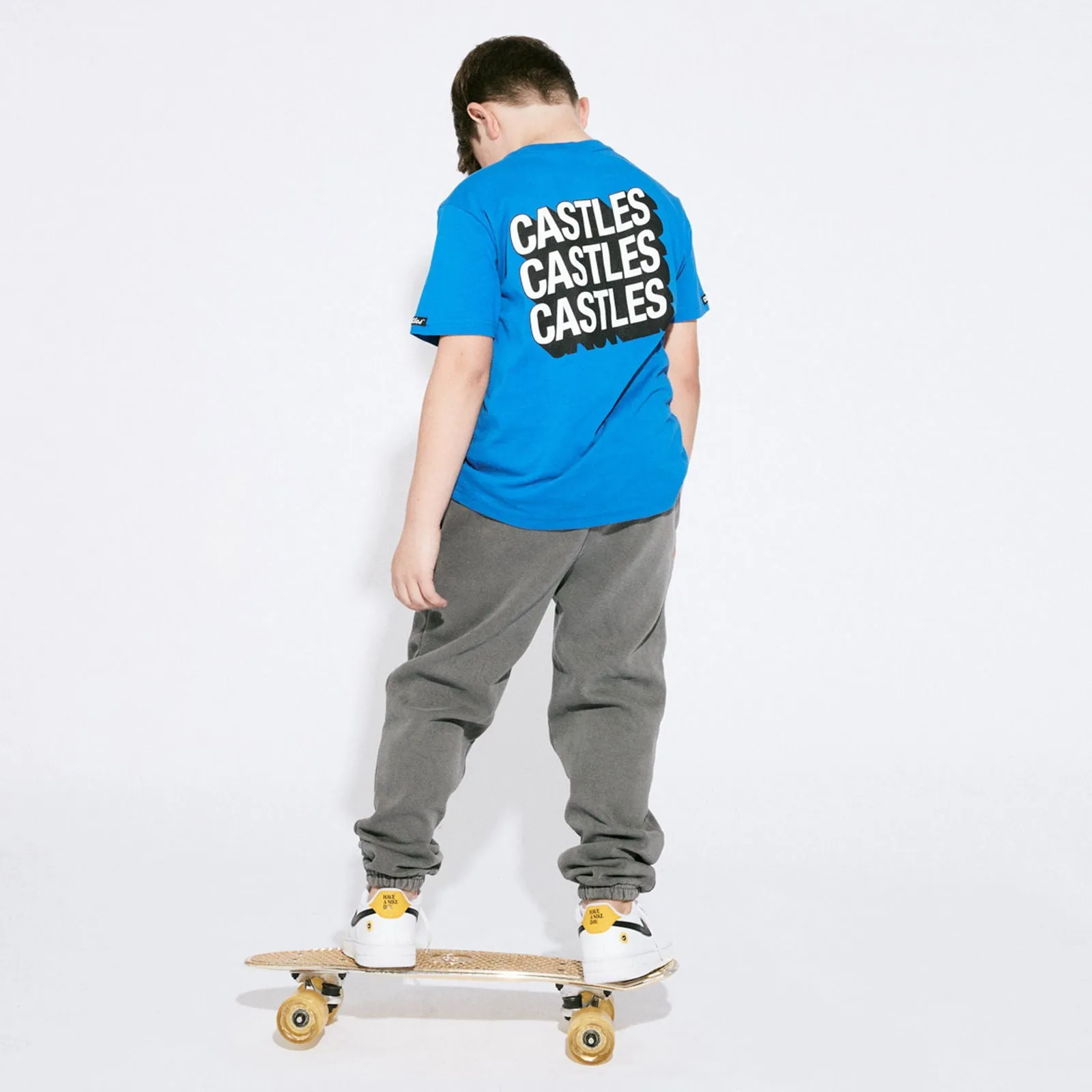 Kids Stacked Logo Tee