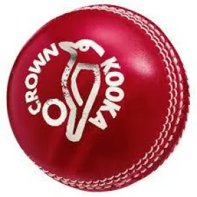 Kookaburra Crown Cricket ball 156 grams - RED