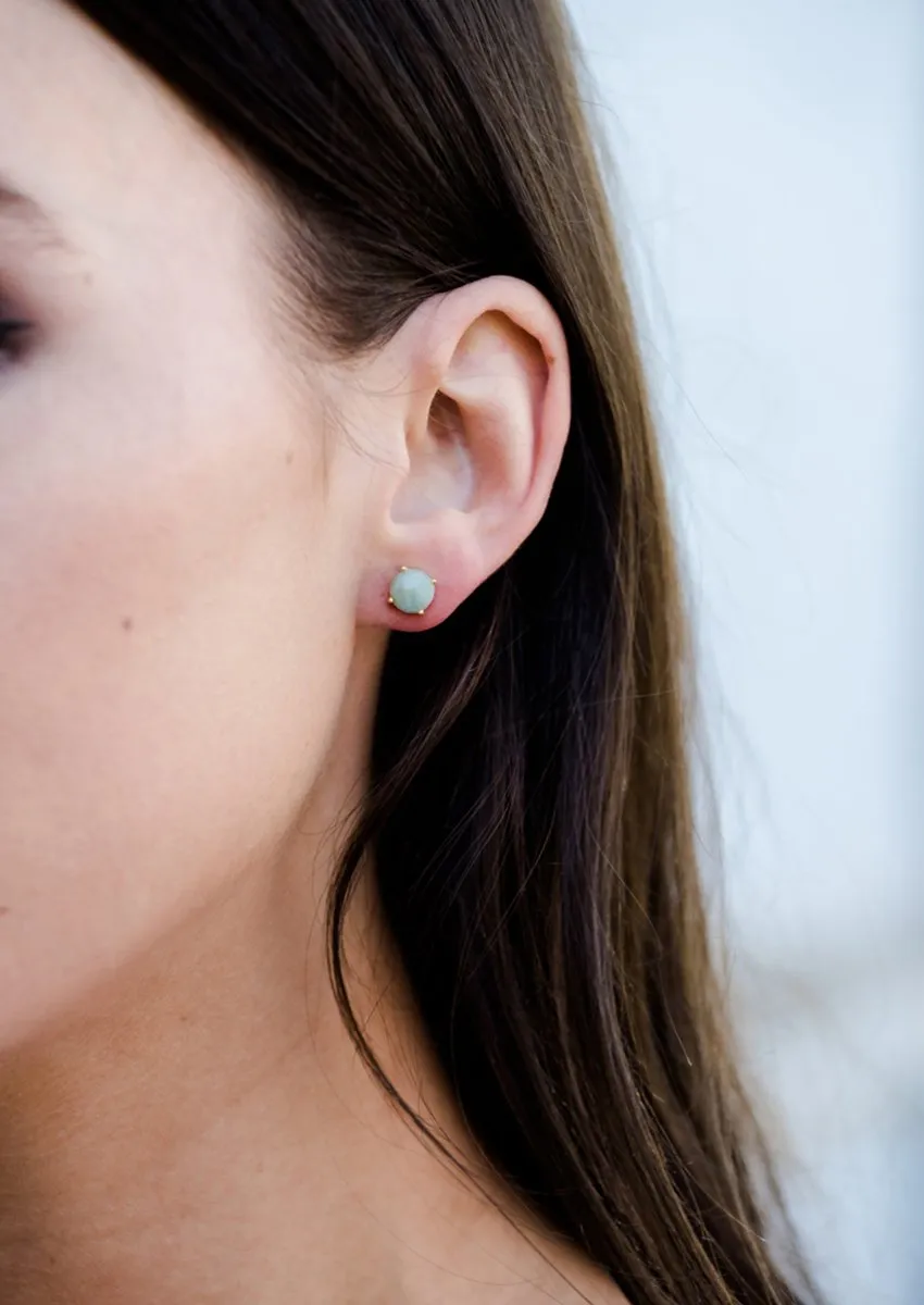 Landon Black Onyx Silver Earrings