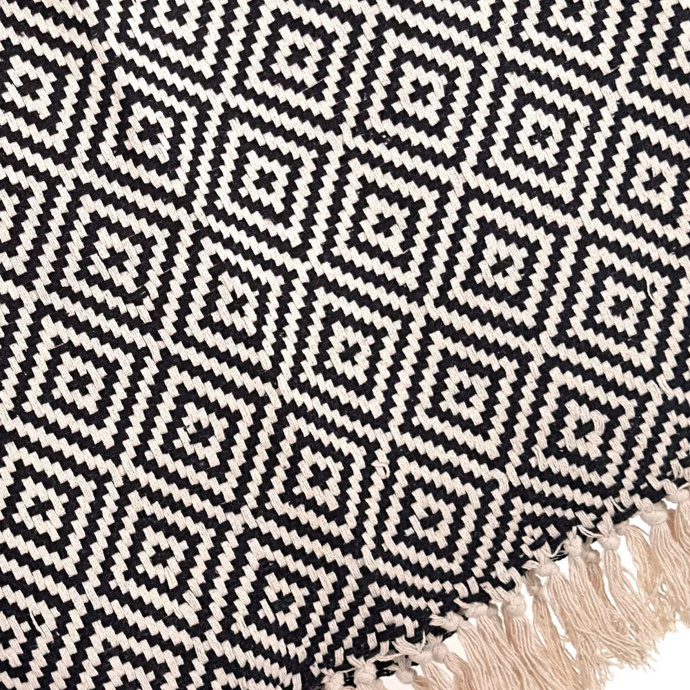 Marie Throw Blanket - Black