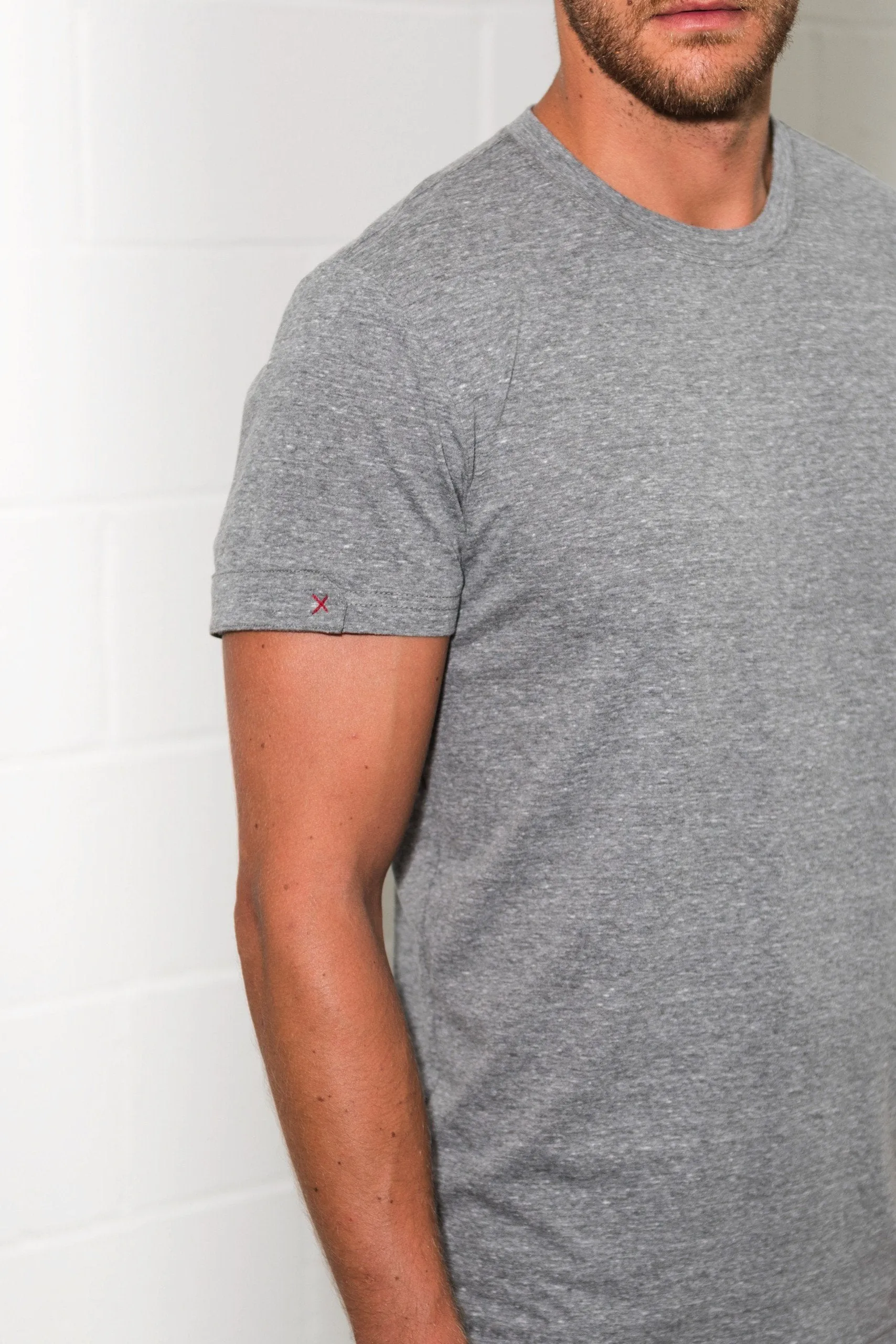 Men's Tri-Blend Tab Sleeve Tee