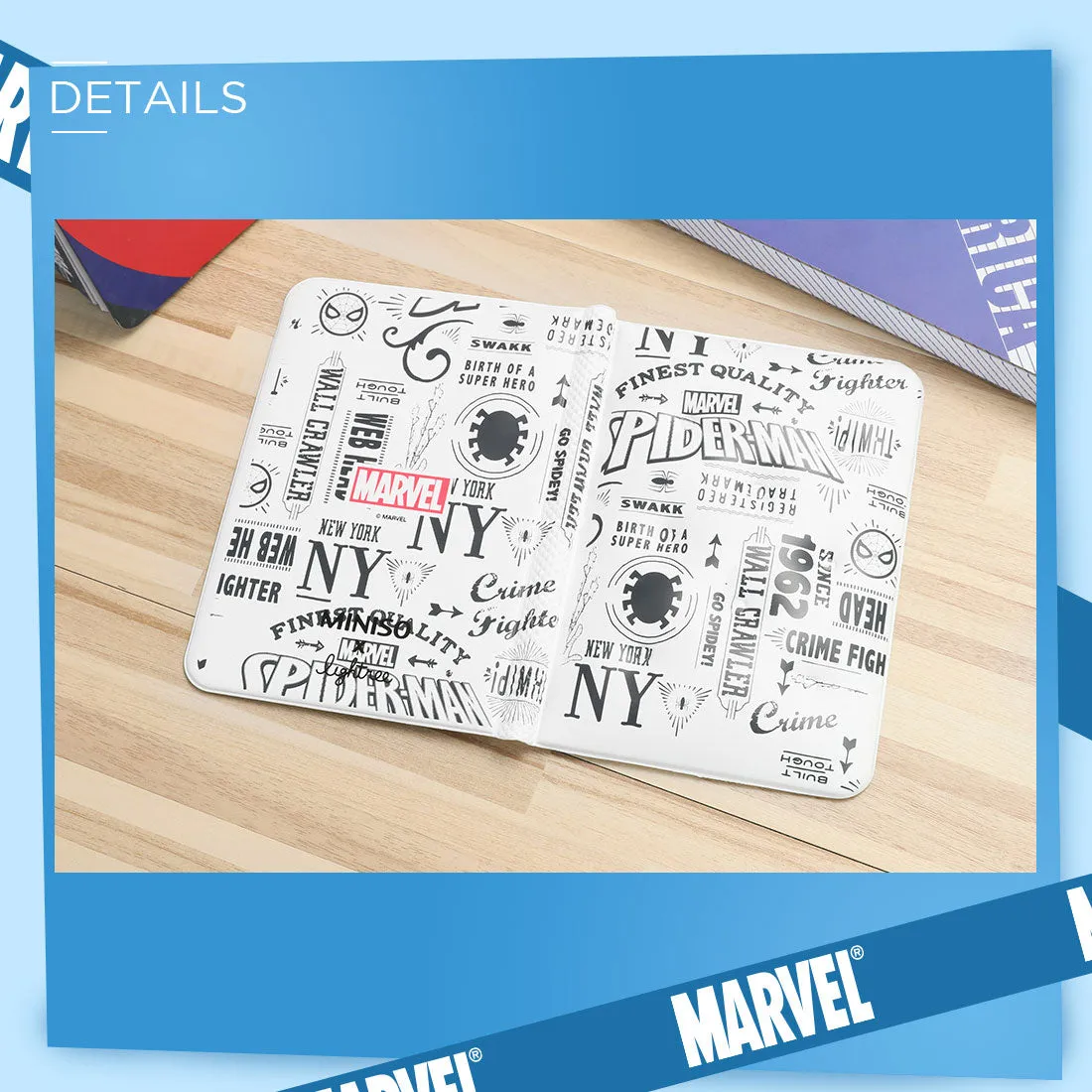 MINISO x Marvel - Simple Passport Holder Travel Wallet Cover