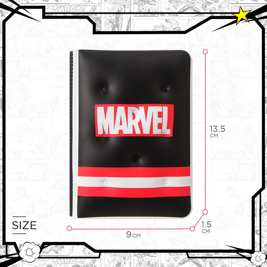 MINISO x Marvel - Simple Passport Holder Travel Wallet Cover