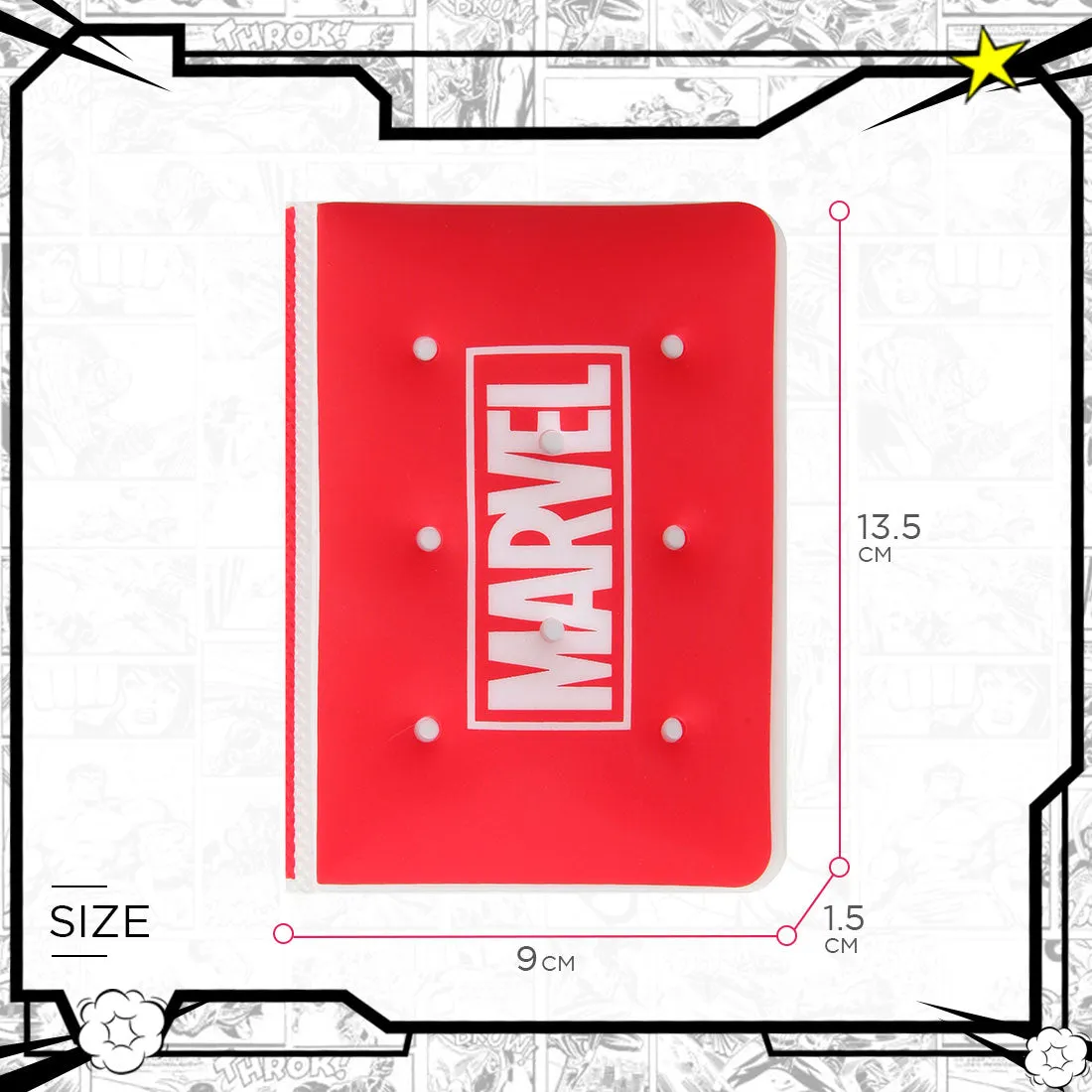 MINISO x Marvel - Simple Passport Holder Travel Wallet Cover