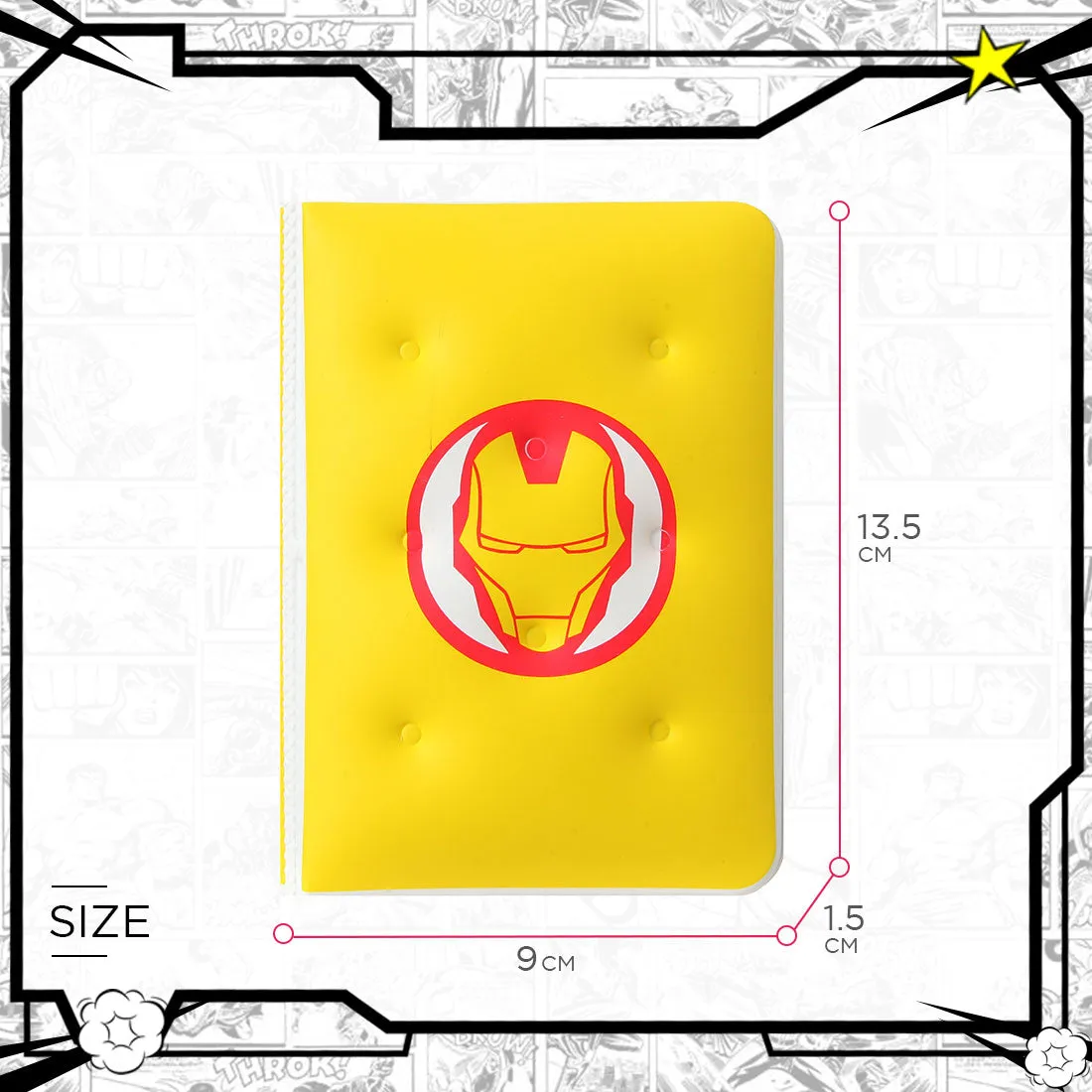 MINISO x Marvel - Simple Passport Holder Travel Wallet Cover