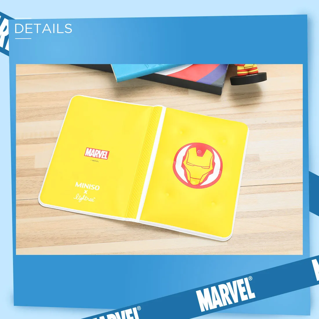 MINISO x Marvel - Simple Passport Holder Travel Wallet Cover