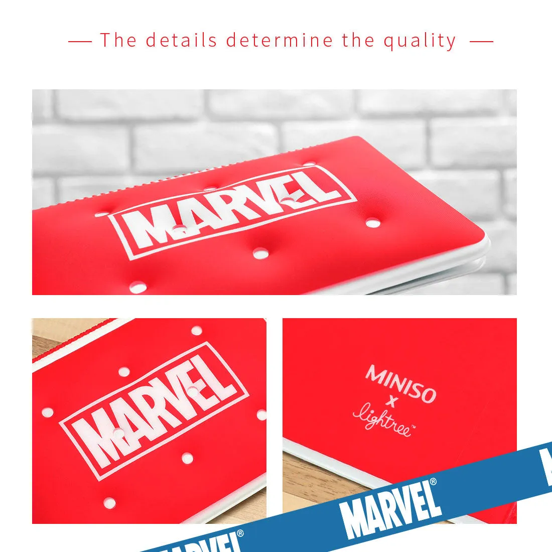 MINISO x Marvel - Simple Passport Holder Travel Wallet Cover