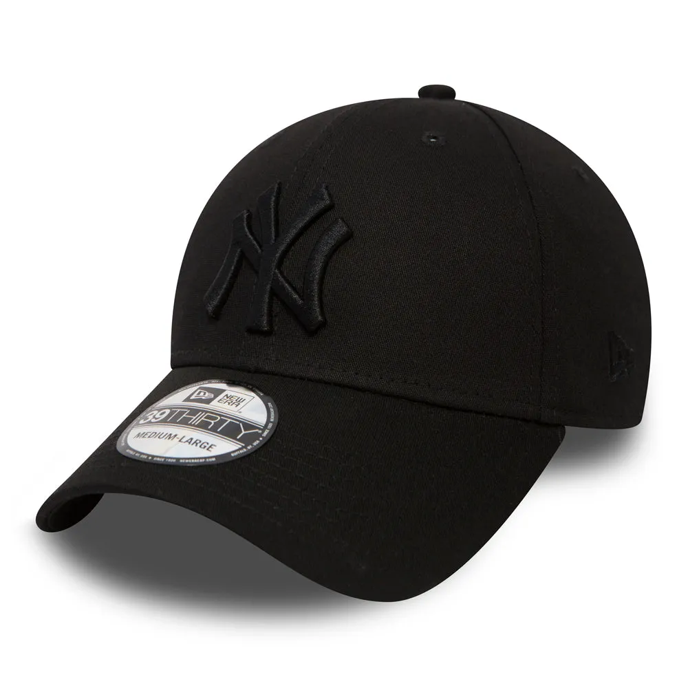 NEW ERA New York Yankees Classic Black 39THIRTY Stretch Fit Cap