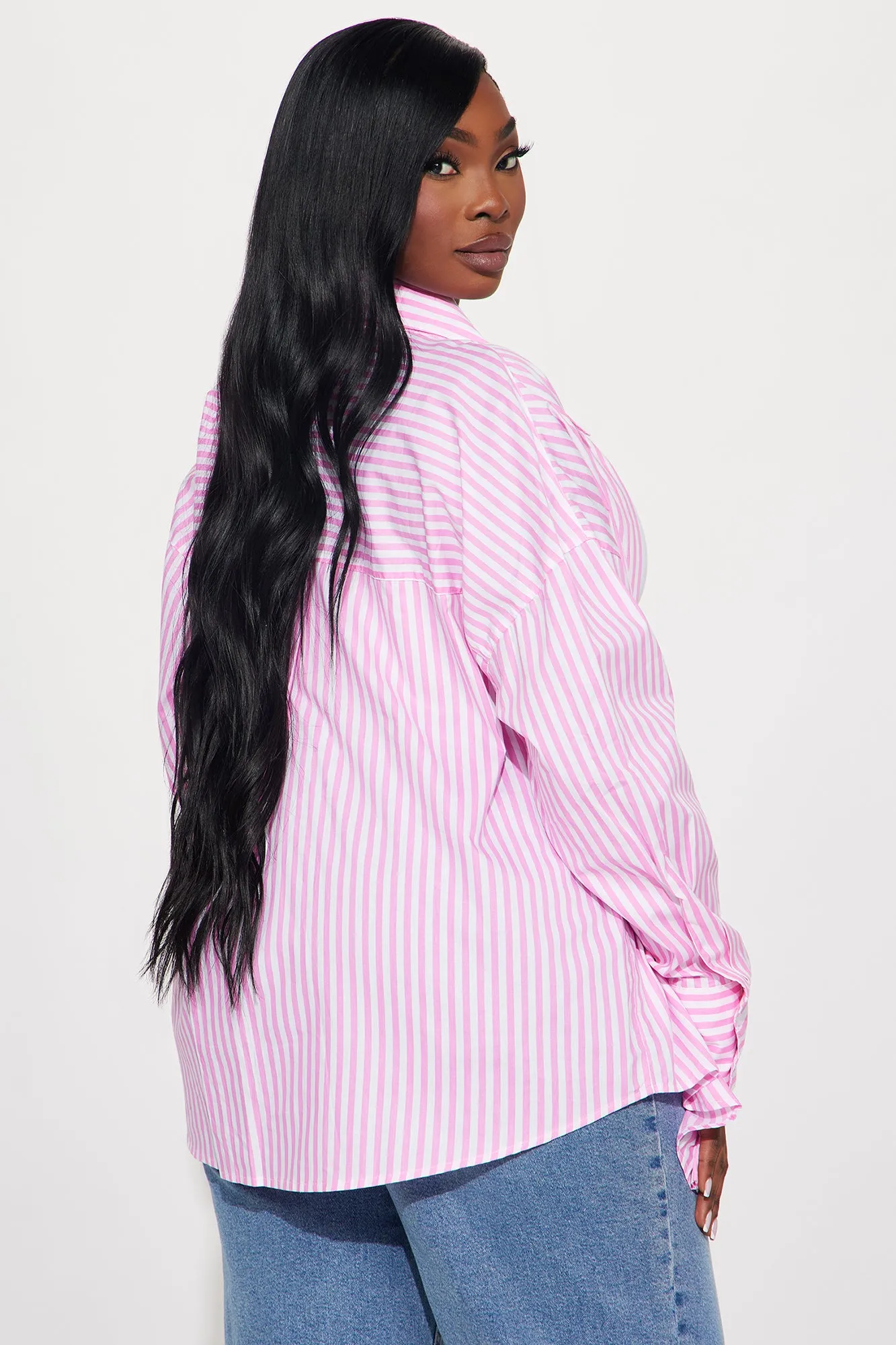 Newport Striped Shirt - Pink/combo