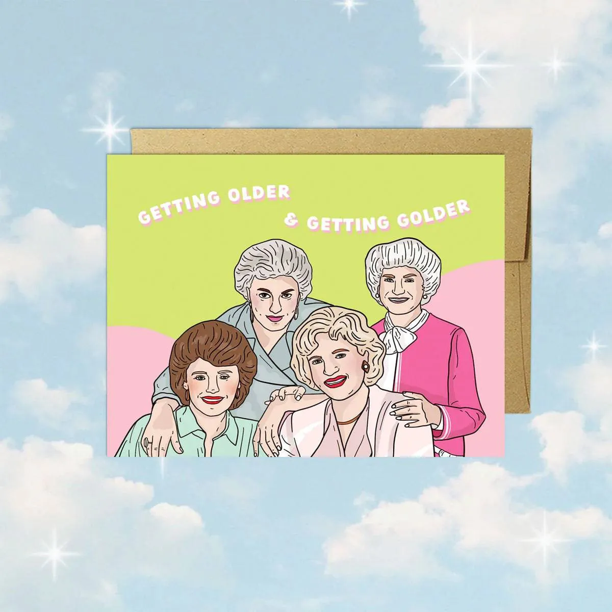 Older and Golder | Greeting Card