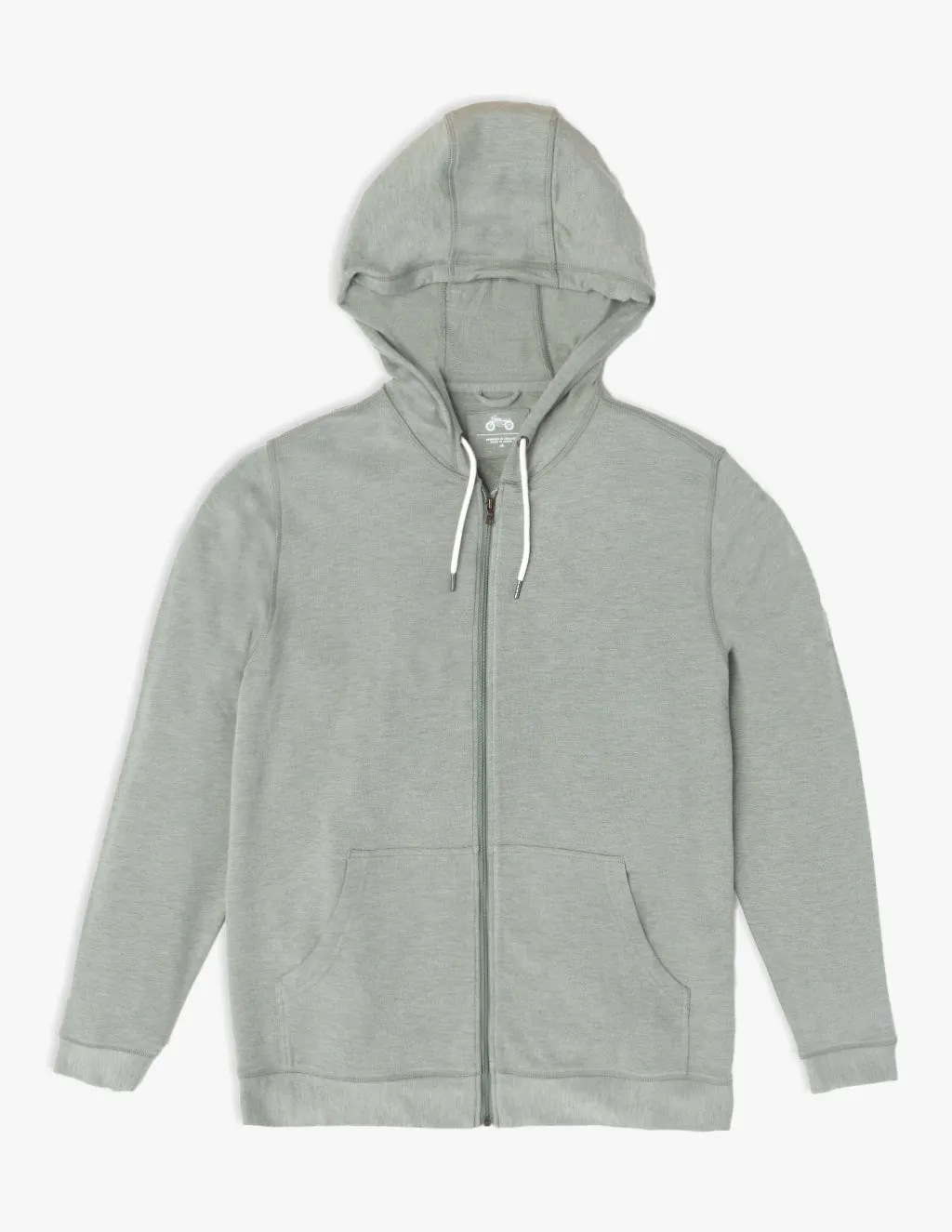 PINE CASHMERE ZIP UP