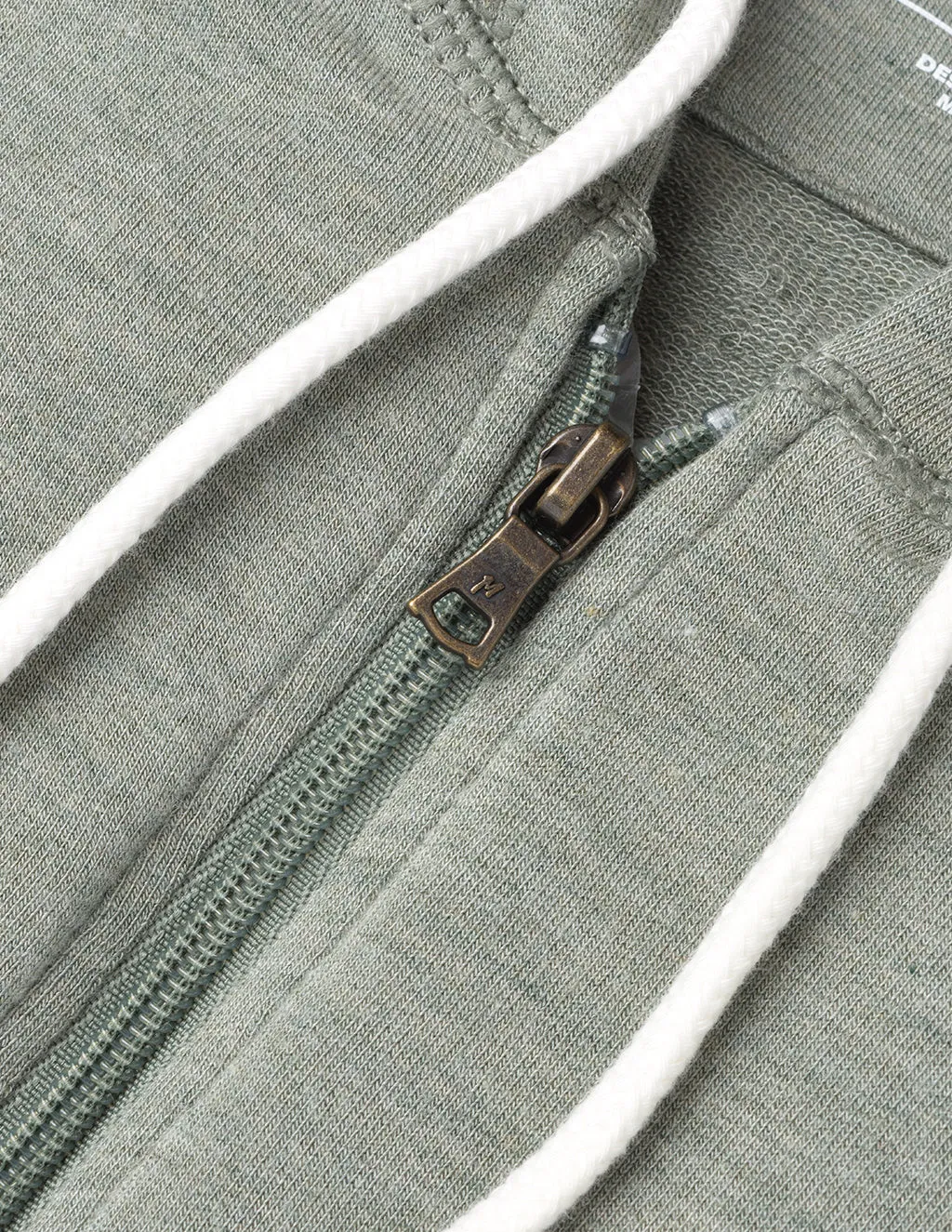 PINE CASHMERE ZIP UP