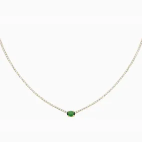 Priscilla Emerald Necklace