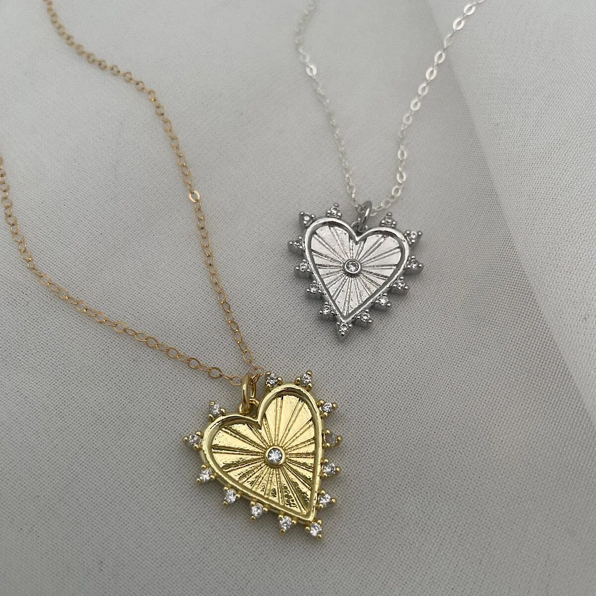 Radiant Heart Necklace